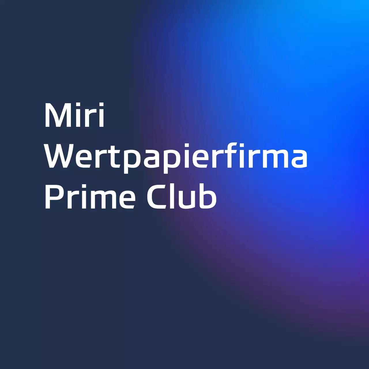 Blauer Farbverlauf Finanzanzeigen