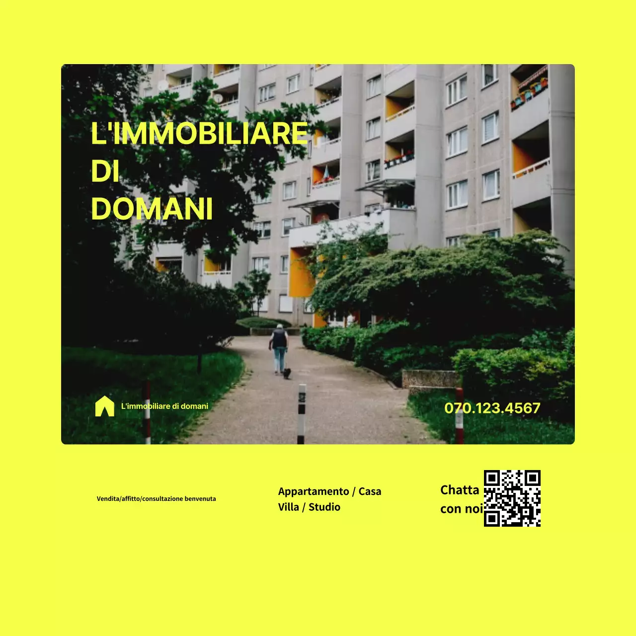 Annunci immobiliari moderni grigi