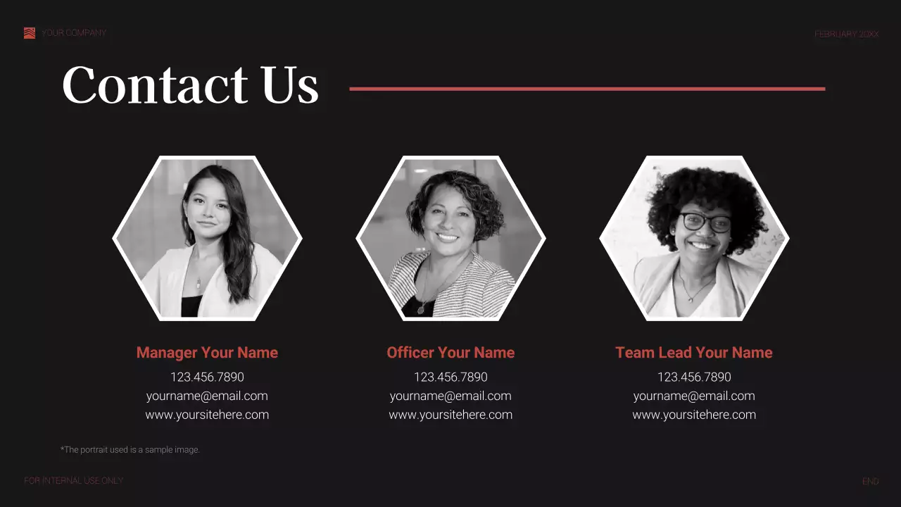 Red Elegant Legal Consulting Presentation