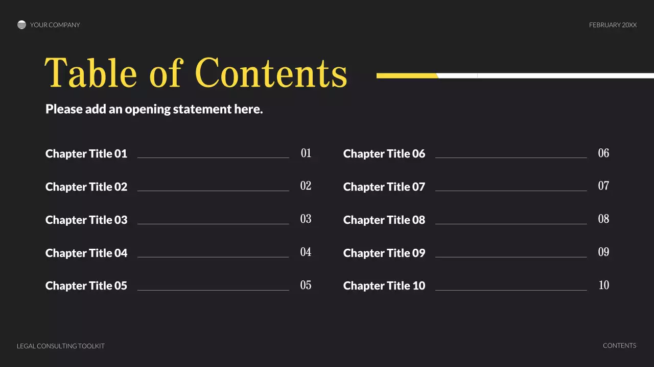 Black Classic Legal Consulting Presentation