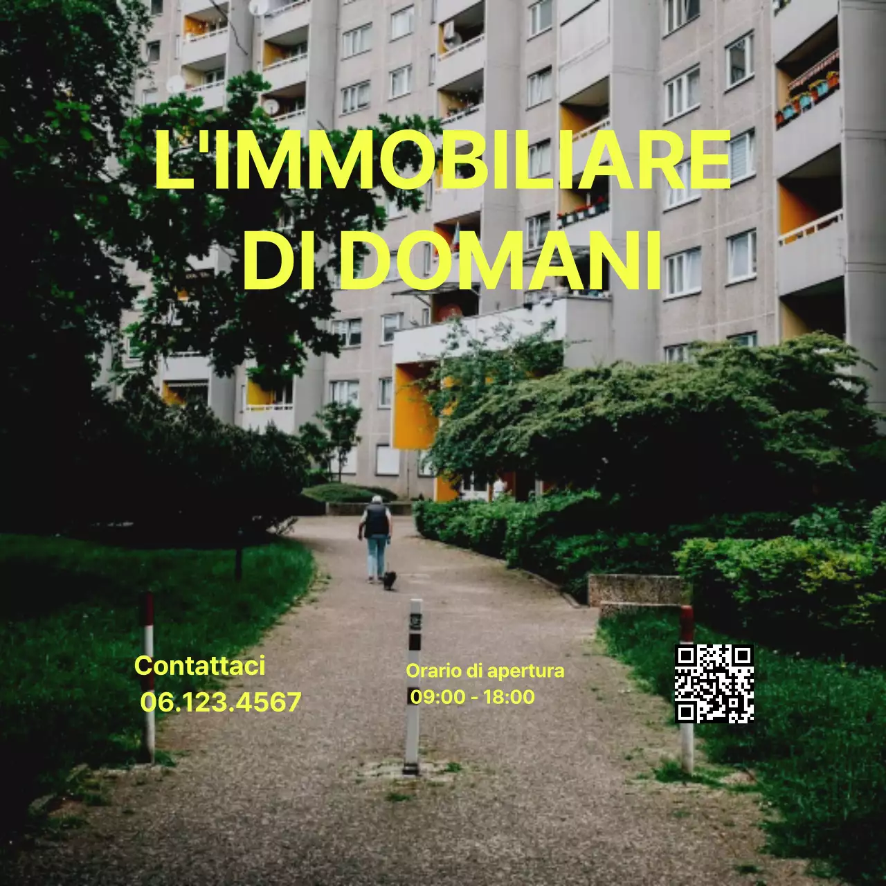 Annunci immobiliari moderni grigi