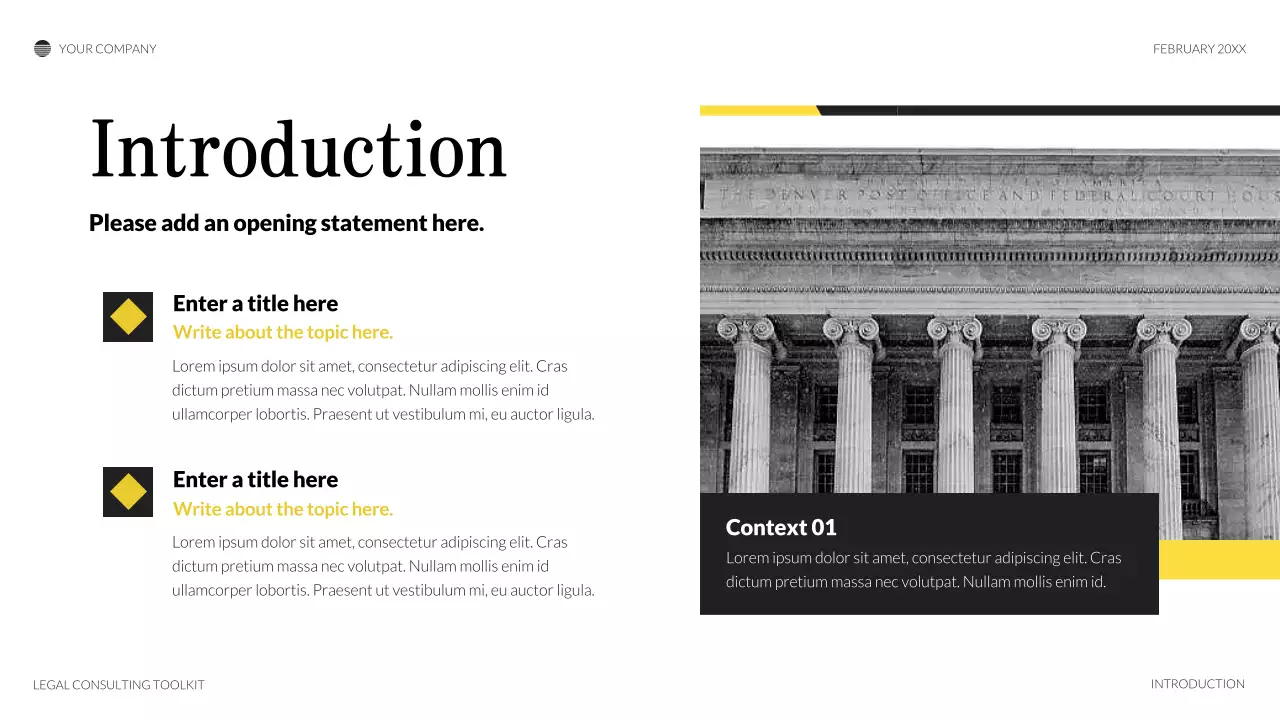 Black Classic Legal Consulting Presentation