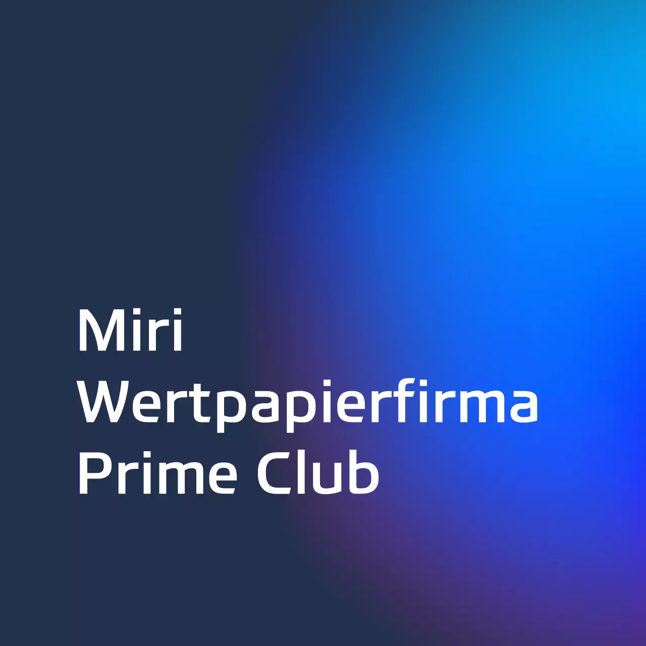 Blauer Farbverlauf Finanzanzeigen