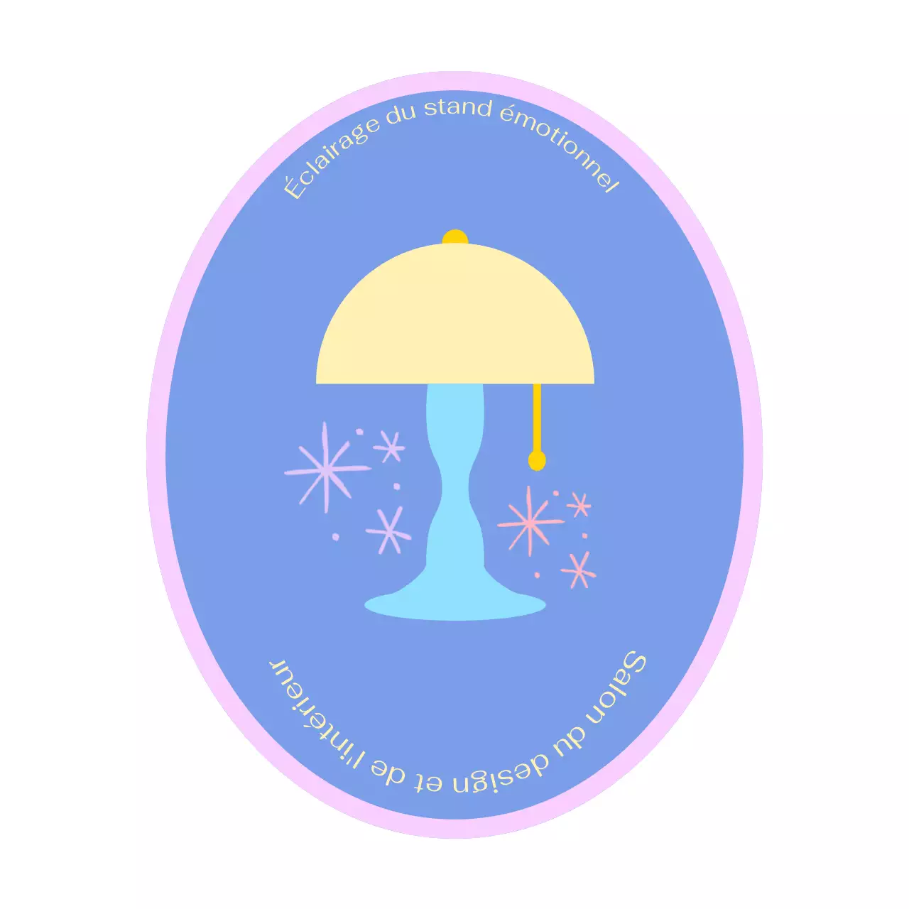 Promouvoir un éclairage bleu clair et simple