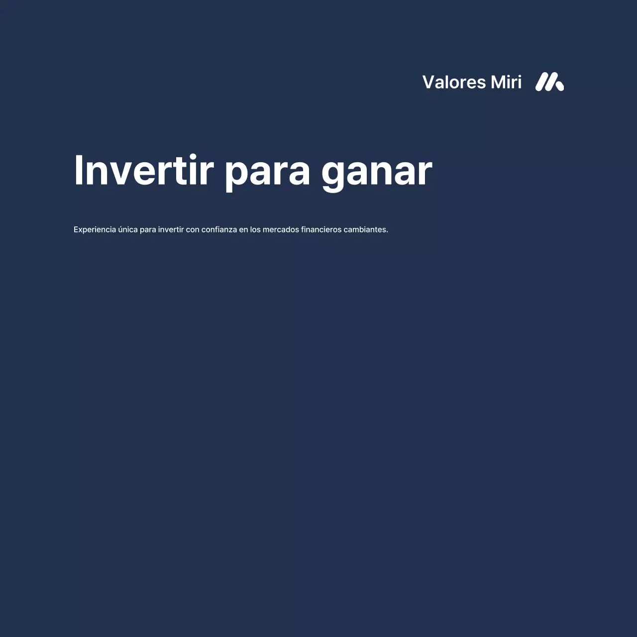 Gradiente azul Anuncios financieros