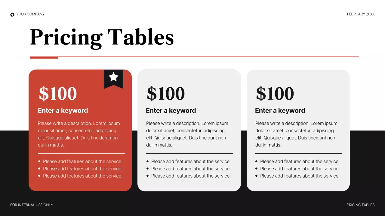 Red Elegant Legal Consulting Presentation