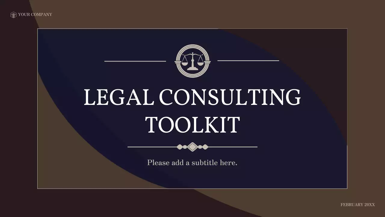 Navy Professional Legal Consulting Presentation