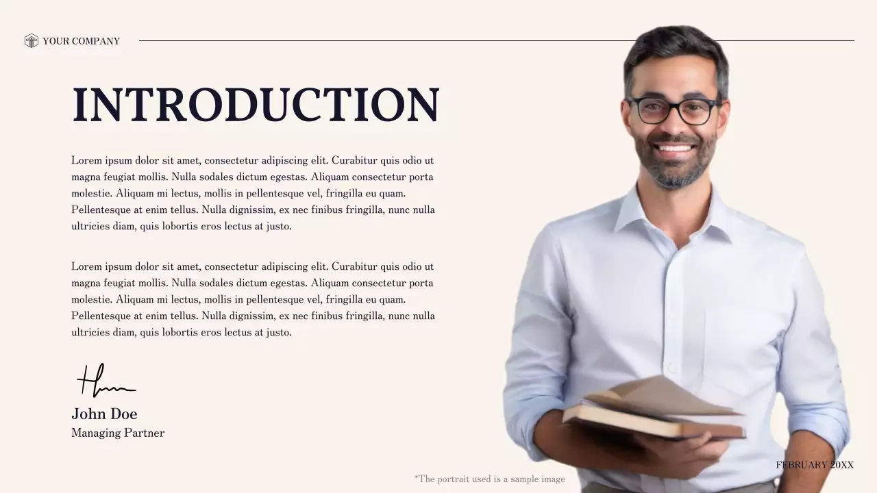 Navy Professional Legal Consulting Presentation