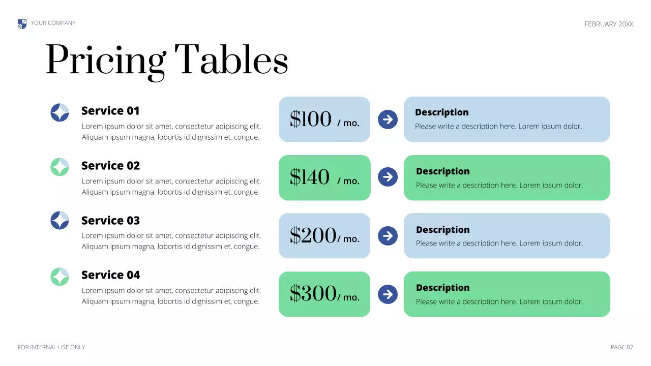 Blue Professional Legal Consulting Presentation