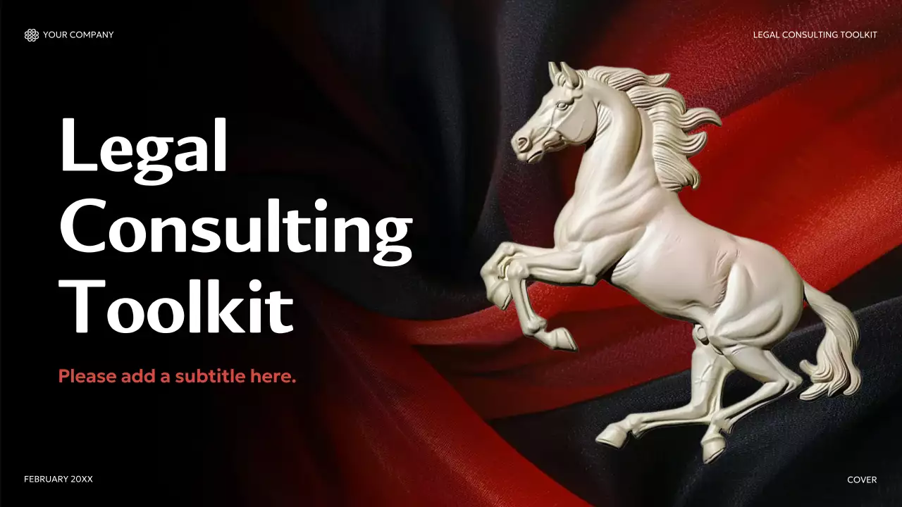 Red Modern Legal Consulting Presentation