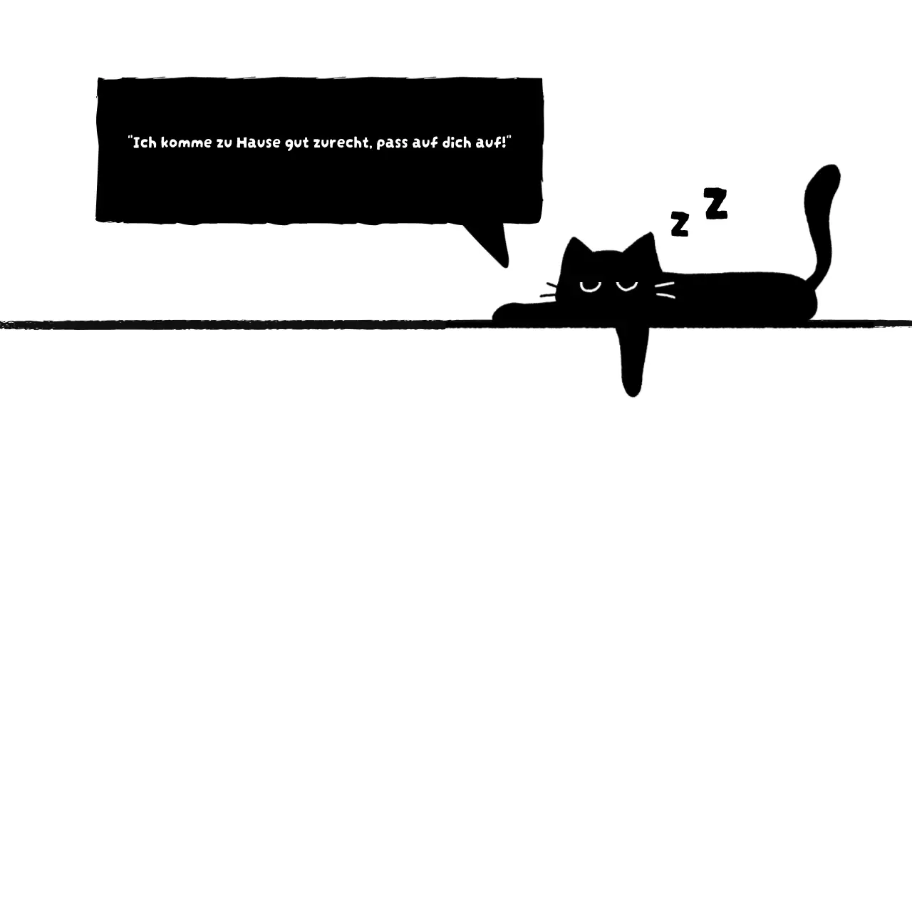 Briefpapier mit niedlichen Katzenillustrationen