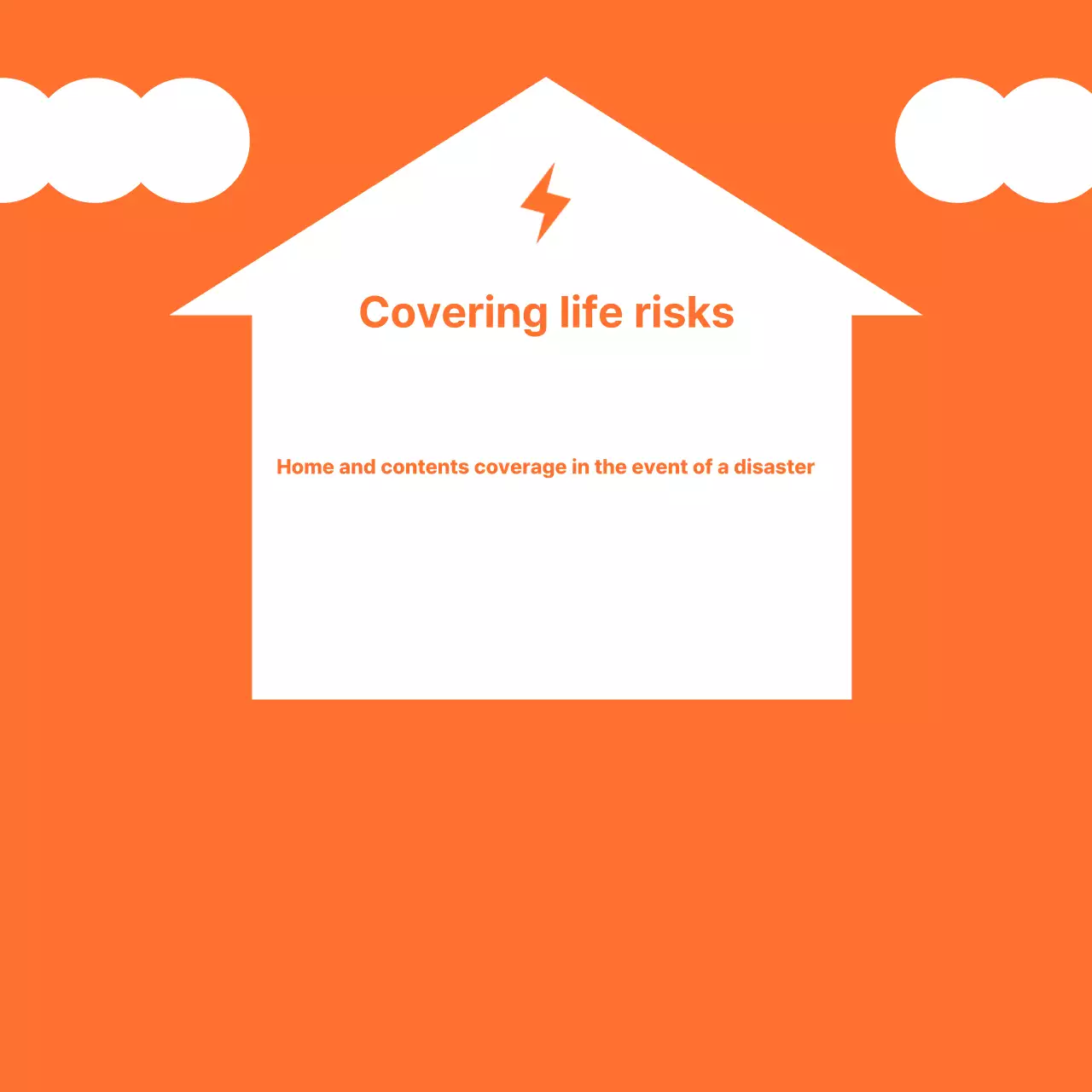 Alat tulis notepad perusahaan asuransi dengan ikon sederhana