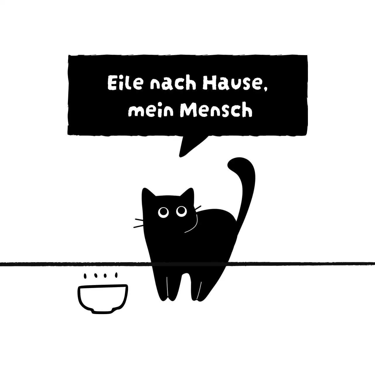Briefpapier mit niedlichen Katzenillustrationen