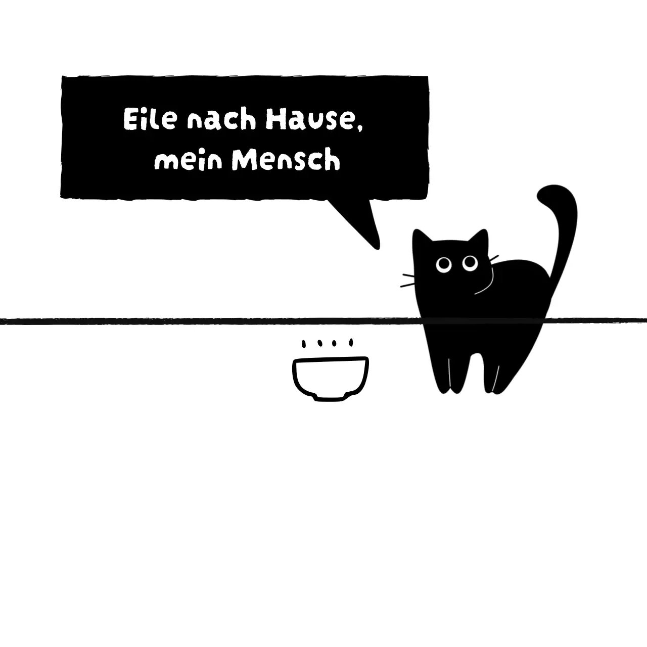 Briefpapier mit niedlichen Katzenillustrationen