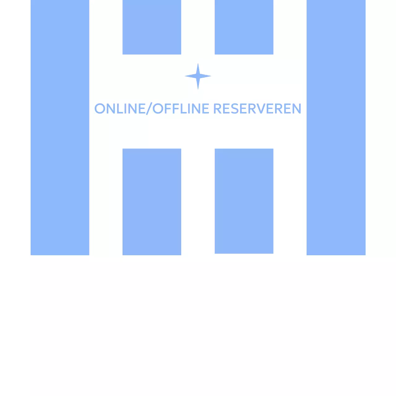 Eenvoudig typografisch notitieblok