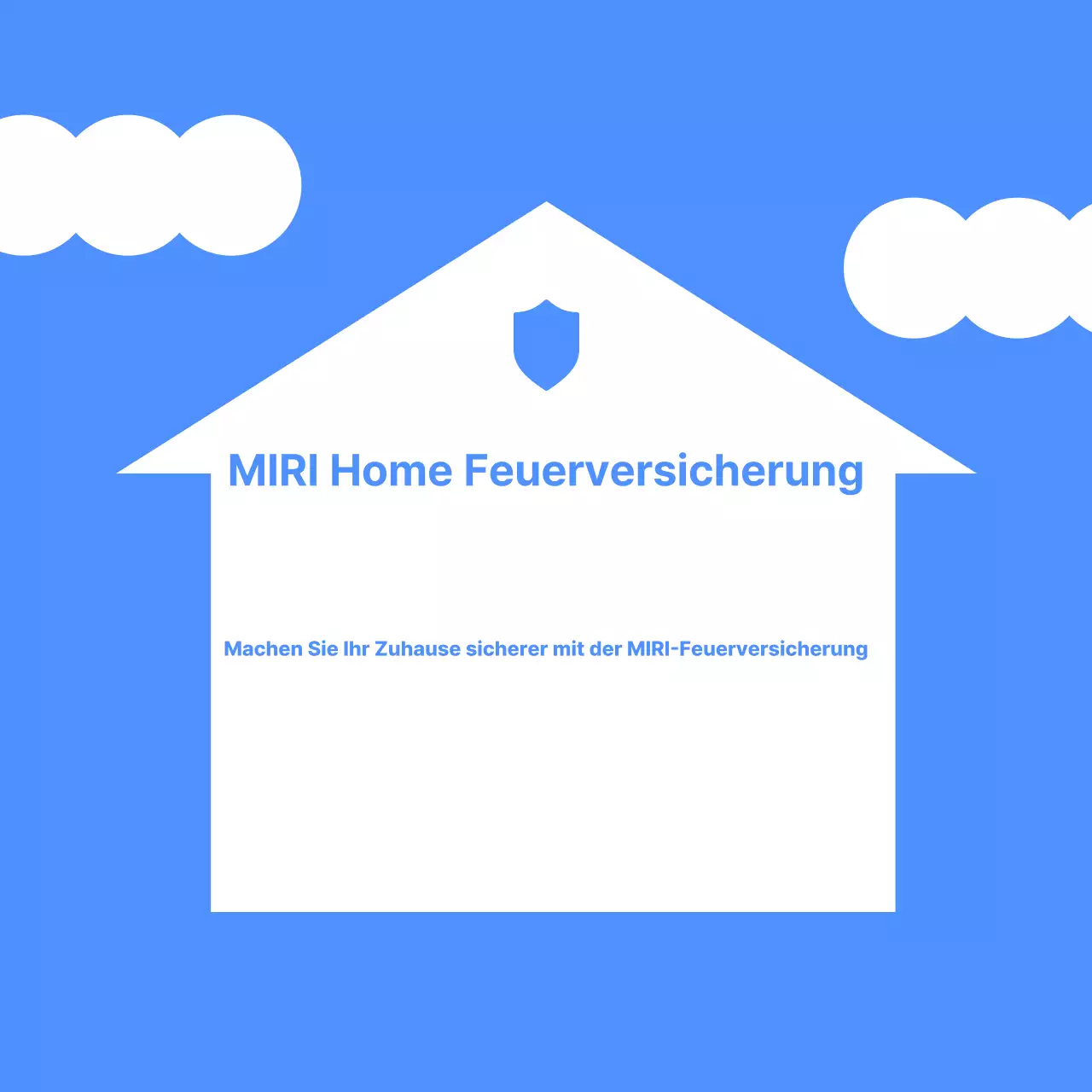 Briefpapier einer Versicherungsgesellschaft mit einfachen Symbolen