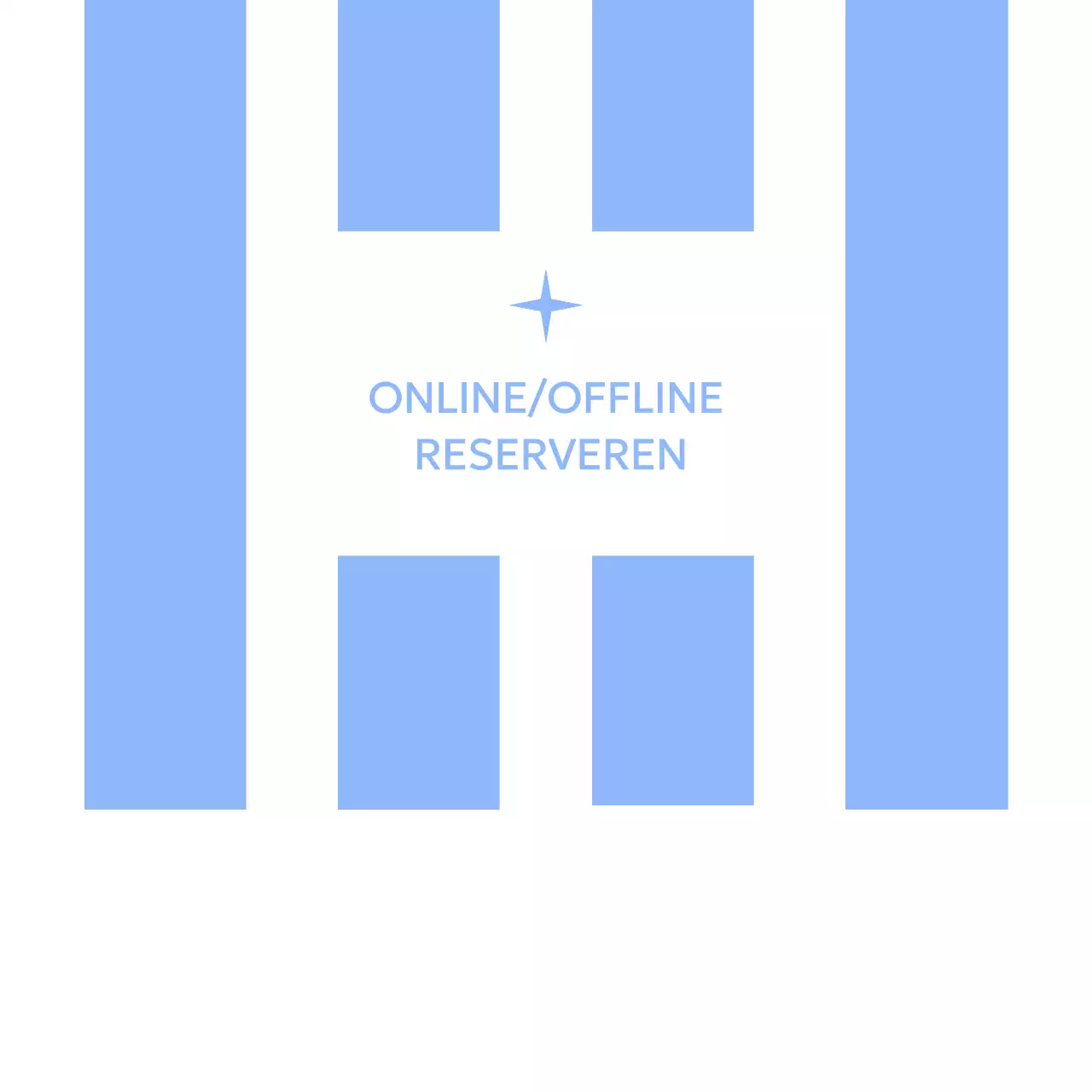 Eenvoudig typografisch notitieblok