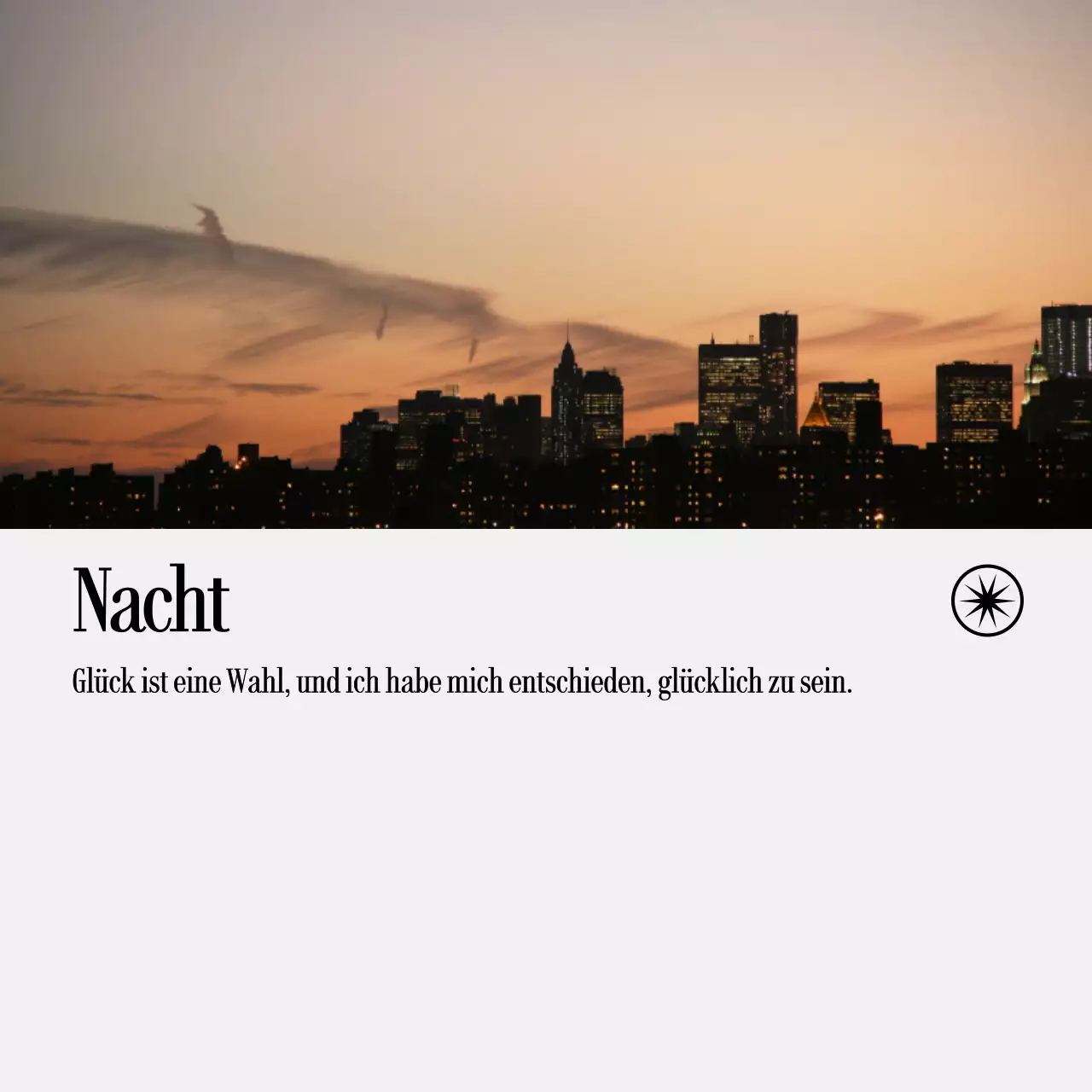 Handschriftliche Notizen mit Landschaftsfotos und emotionalem Text