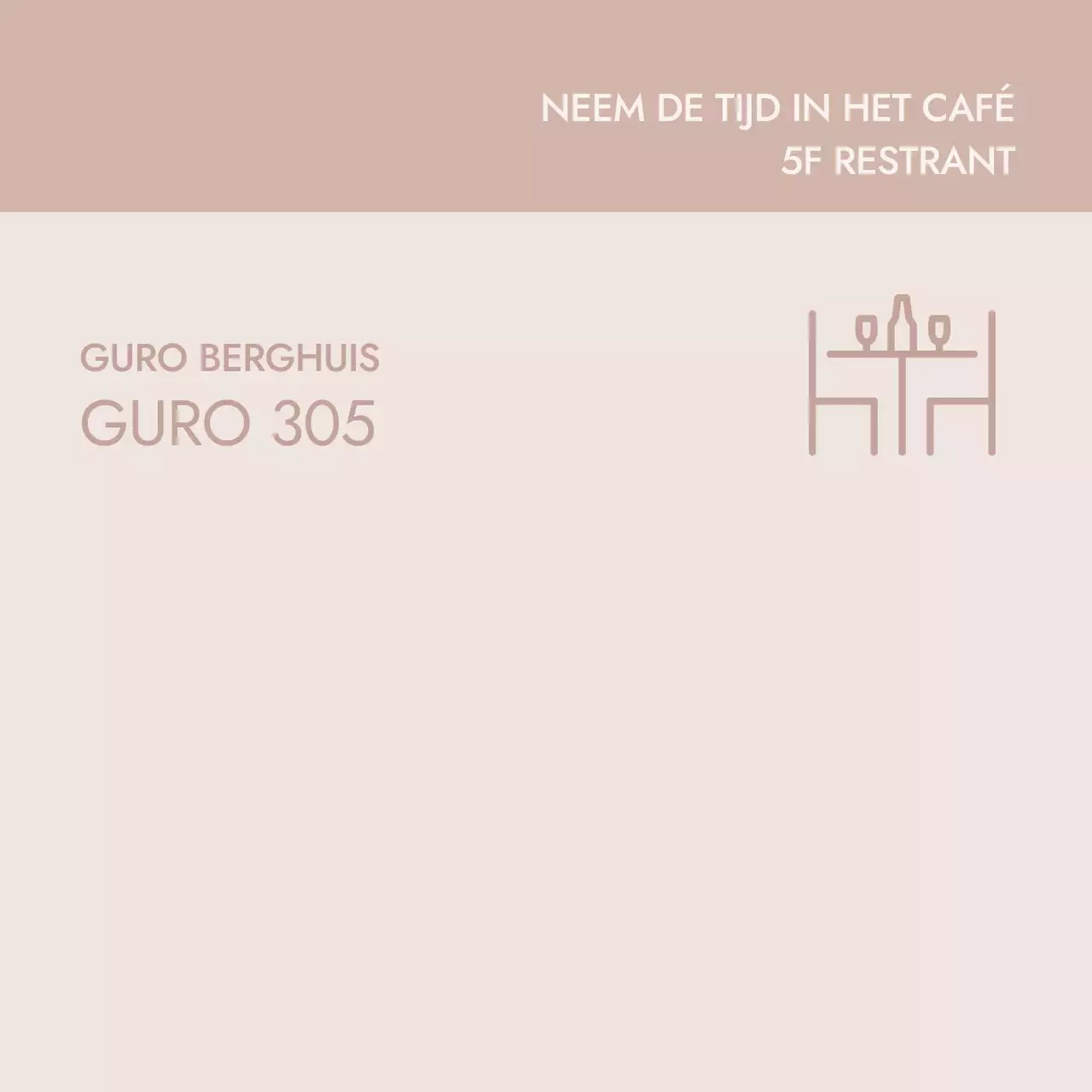 Beige minimalistisch icoon