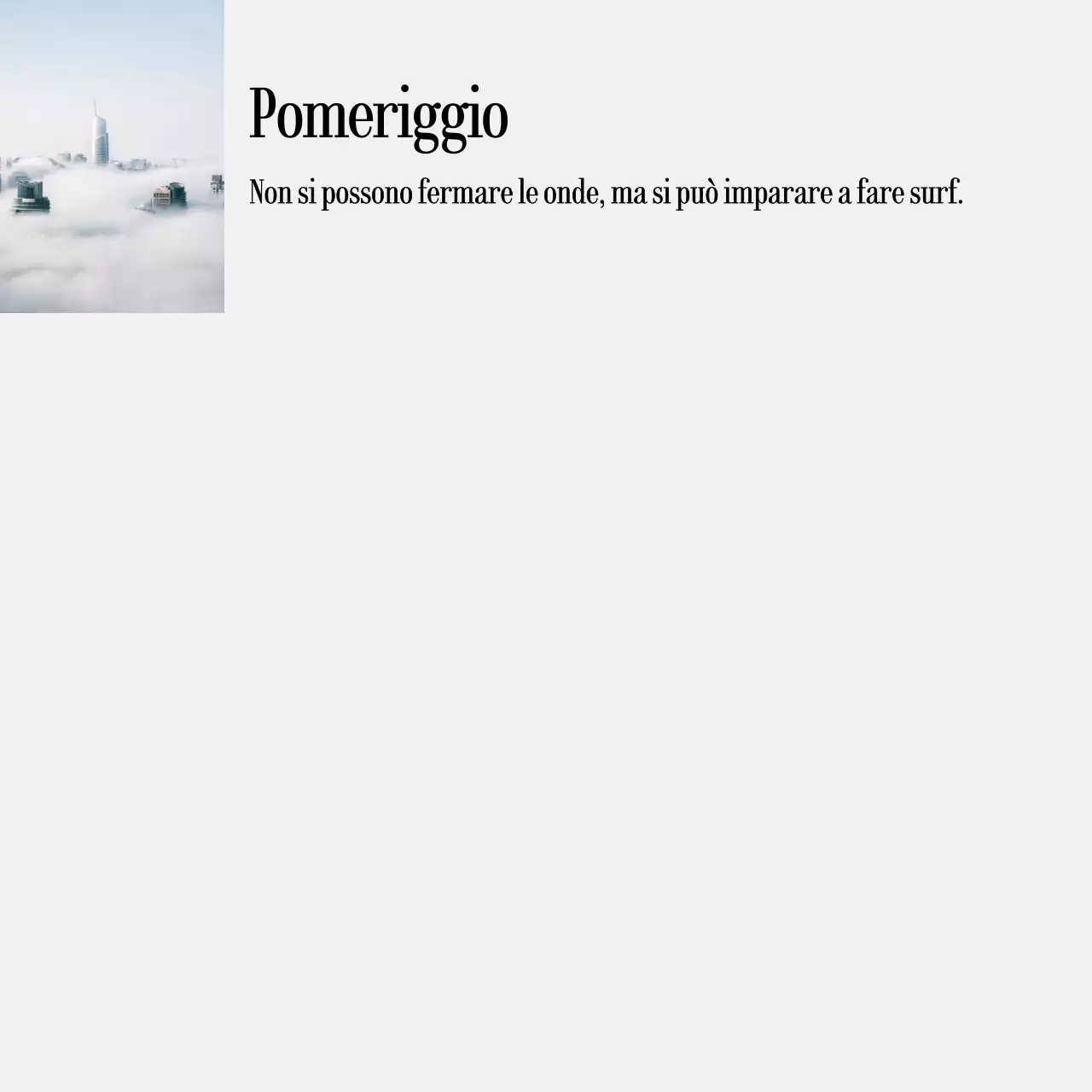 Note scritte a mano con foto di paesaggi e testi emozionali