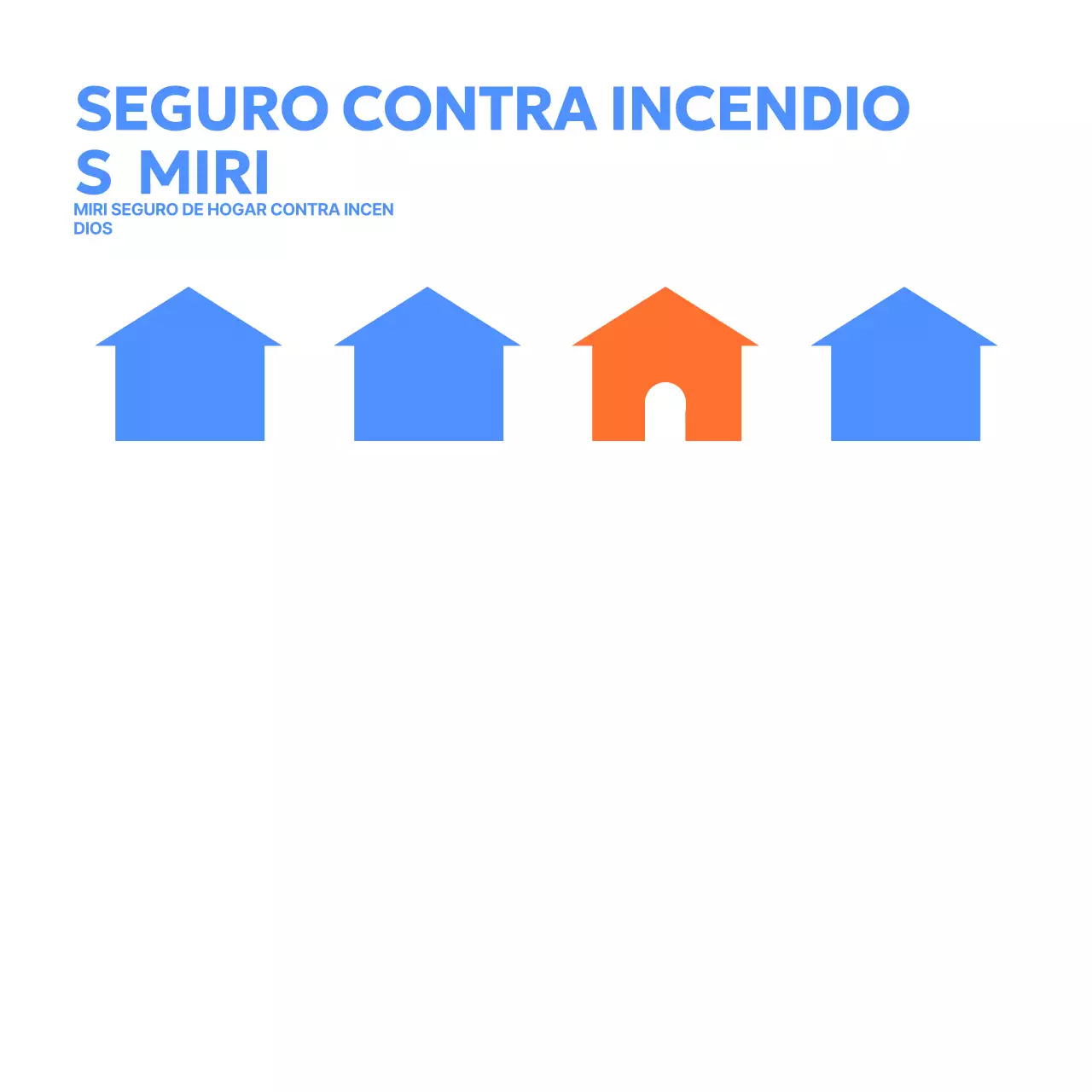 Bloc de notas de compañía de seguros con iconos sencillos