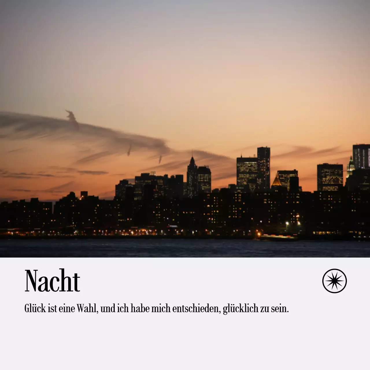 Handschriftliche Notizen mit Landschaftsfotos und emotionalem Text