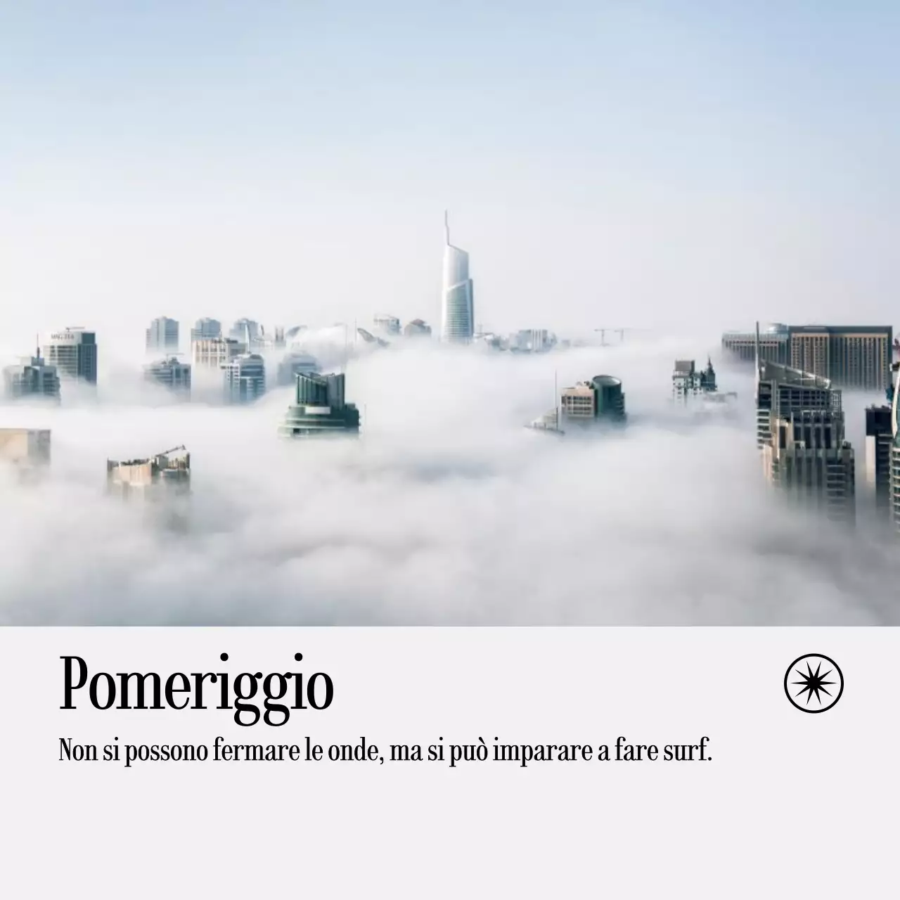 Appunti scritti a mano con foto di paesaggi e testi emozionali