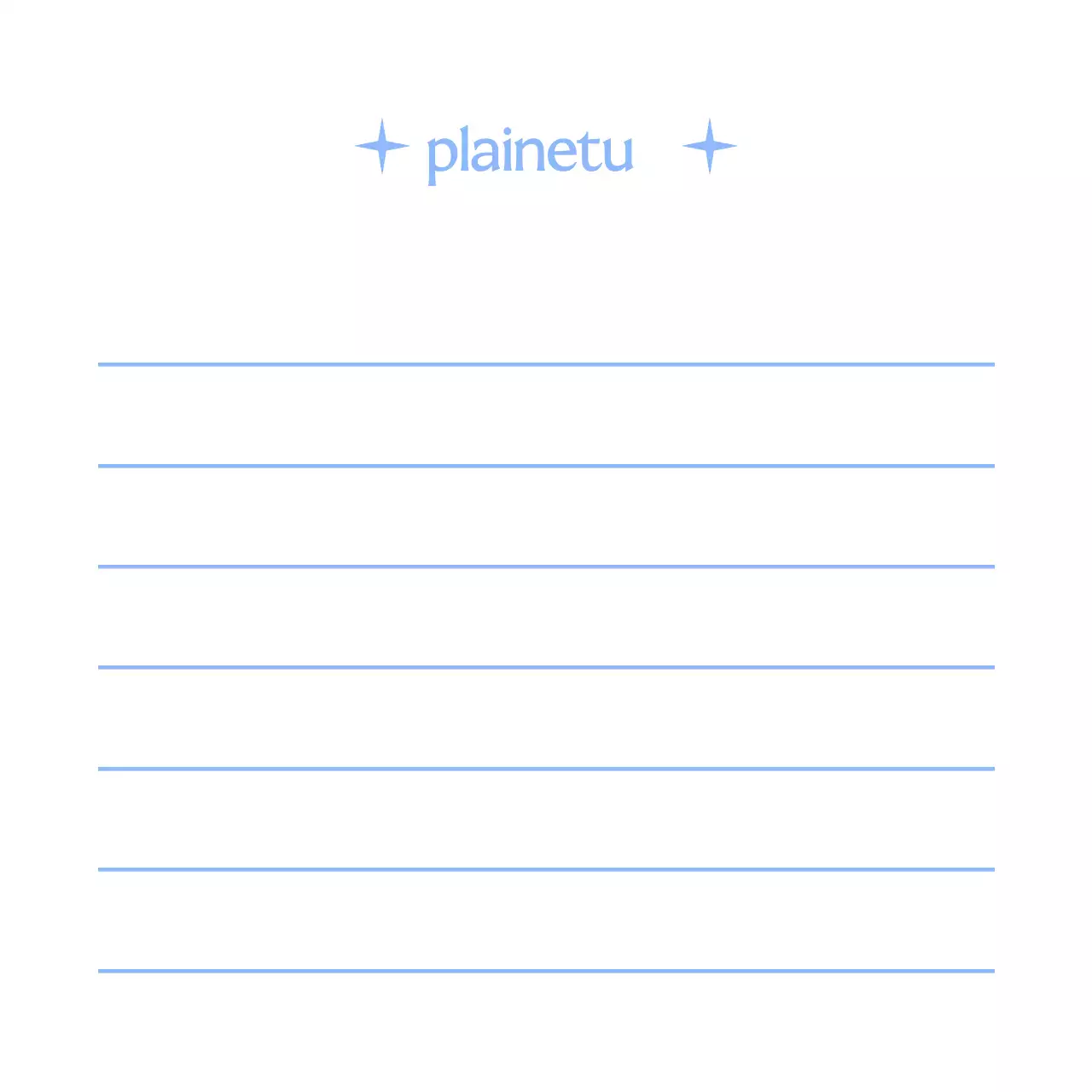 Semplice dicitura tipografica per appunti