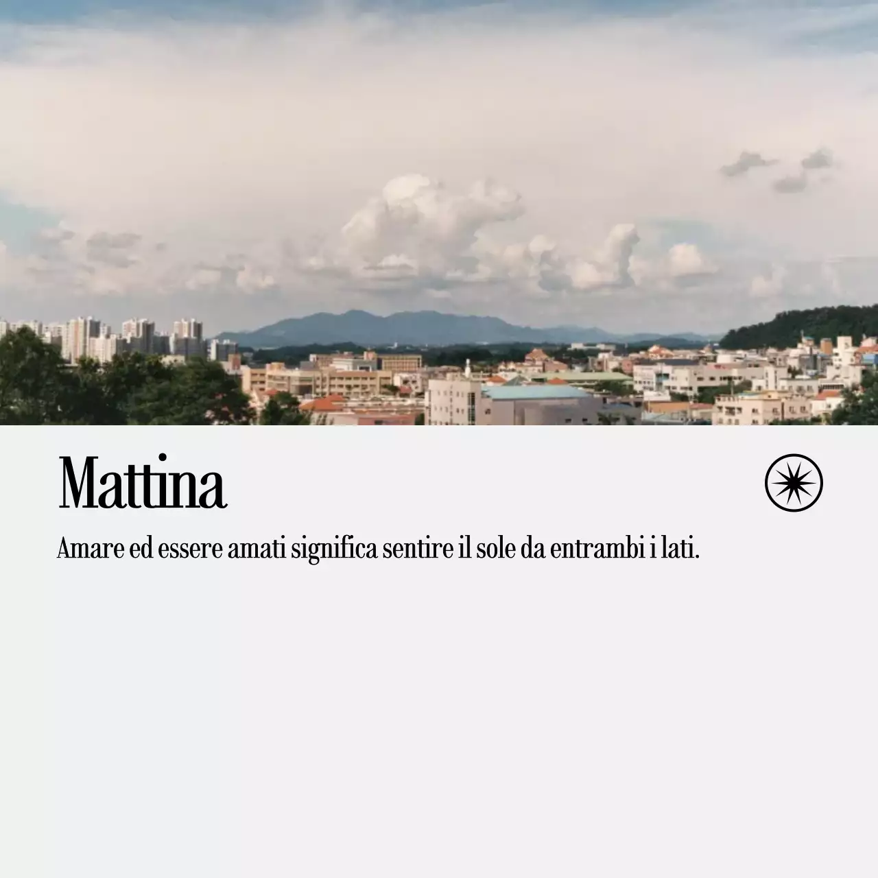 Appunti scritti a mano con foto di paesaggi e testi emozionali