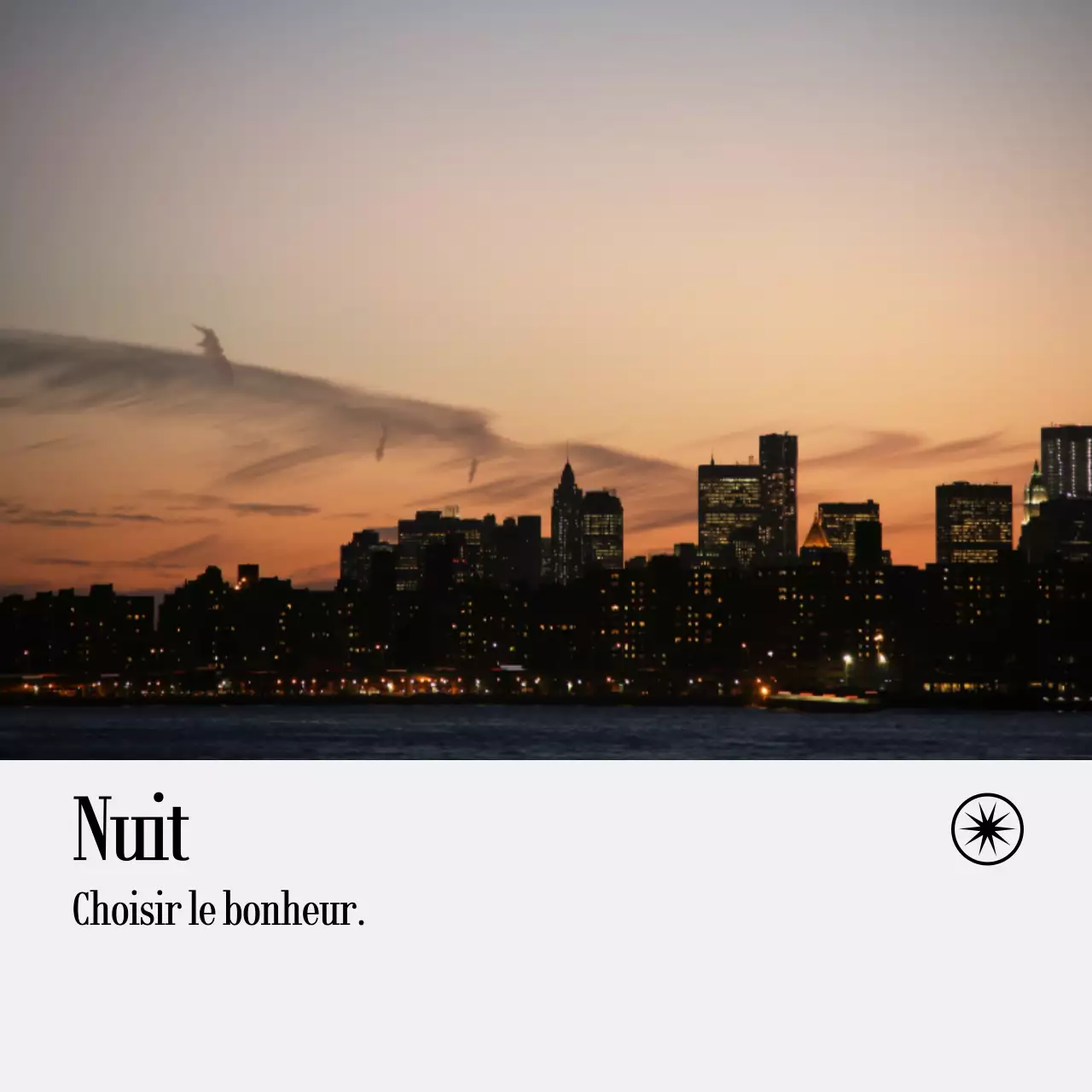 Notes manuscrites avec photos de paysages et texte émotionnel