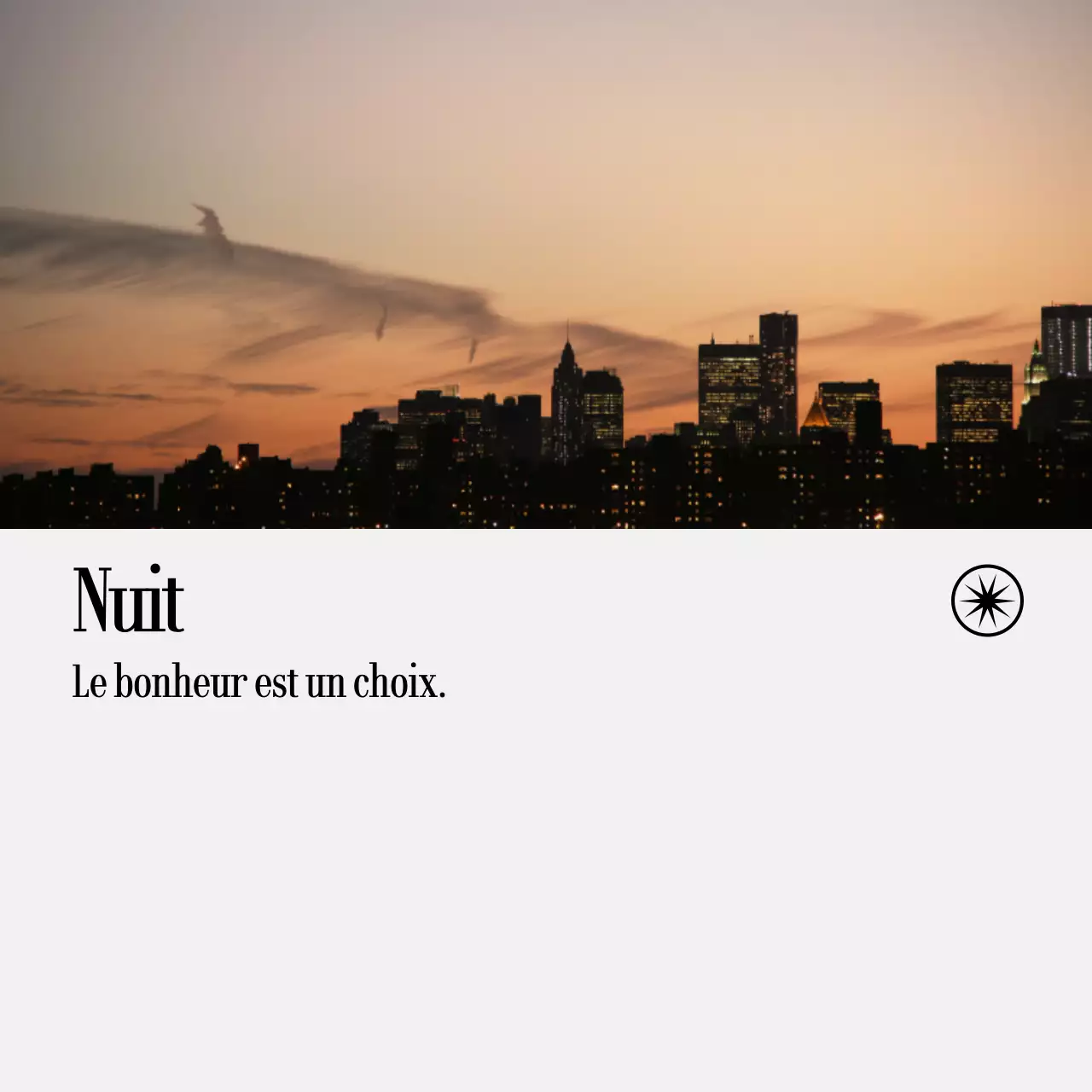 Notes manuscrites avec photos de paysages et texte émotionnel