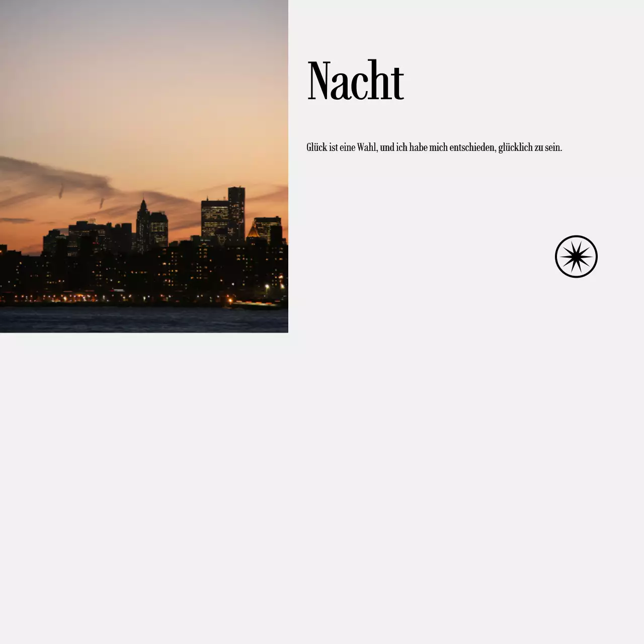 Handschriftliche Notizen mit Landschaftsfotos und emotionalem Text
