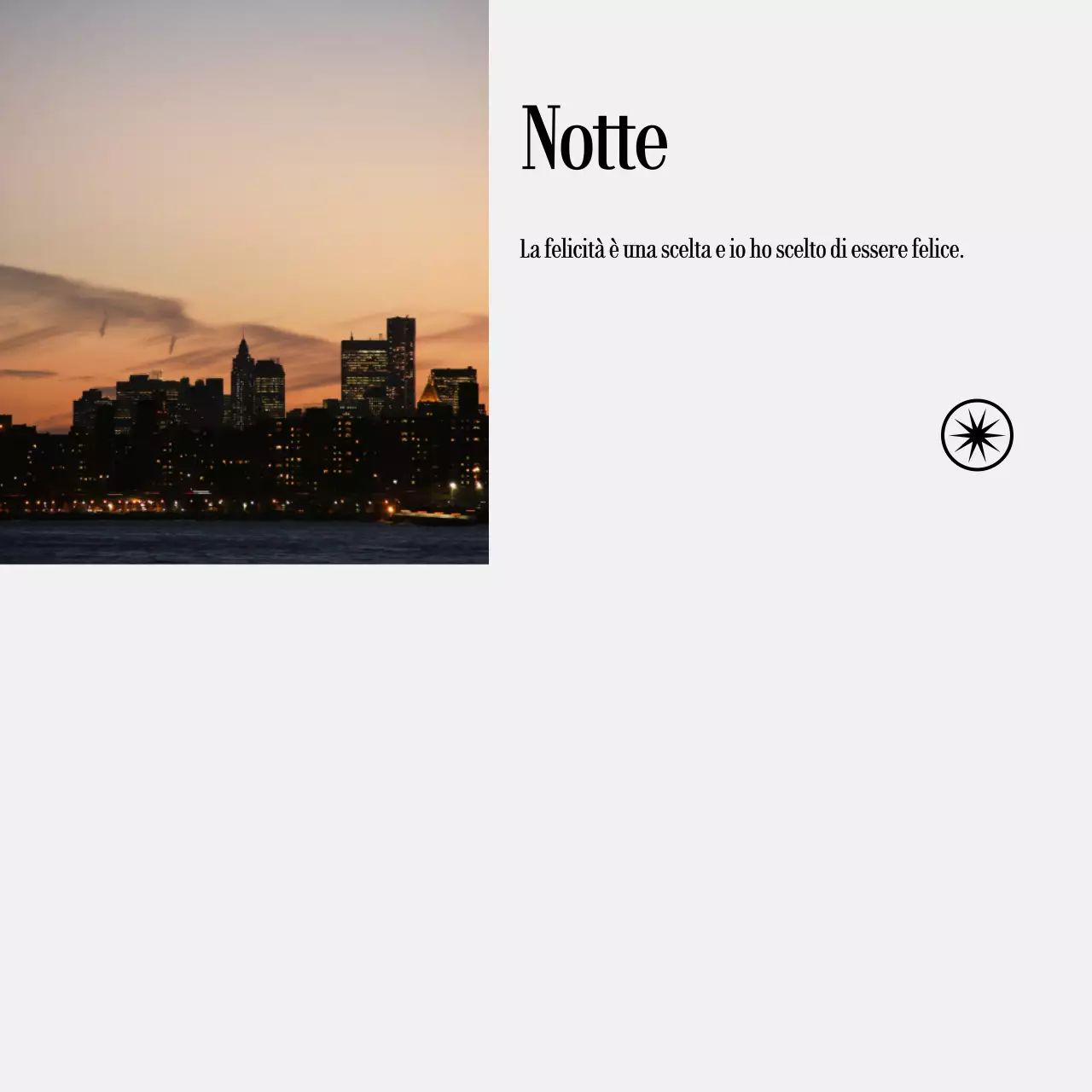 Appunti scritti a mano con foto di paesaggi e testi emozionali