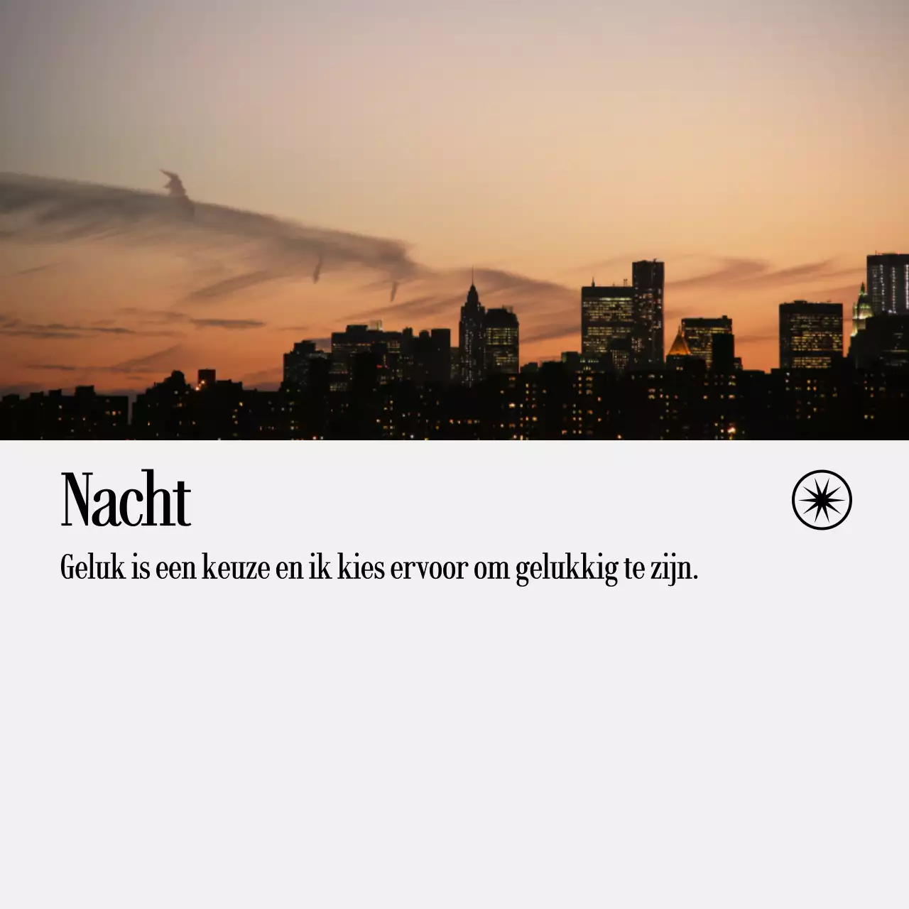 Handgeschreven notities met landschapsfoto's en emotionele tekst