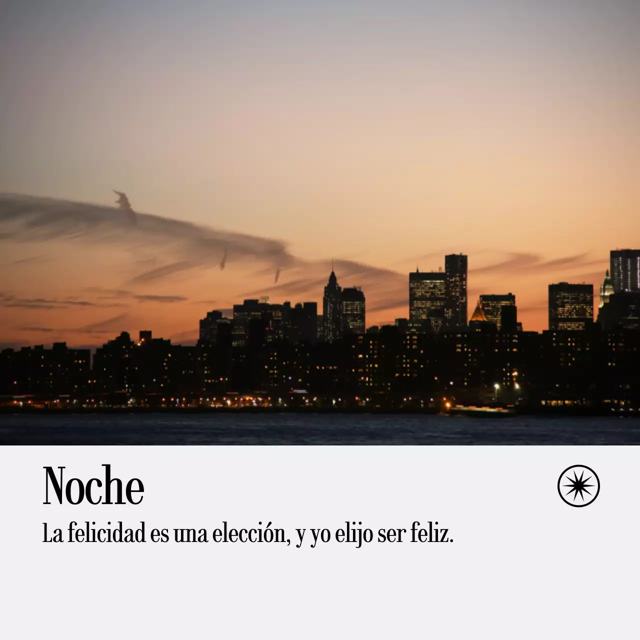 Notas manuscritas con fotos de paisajes y textos emotivos