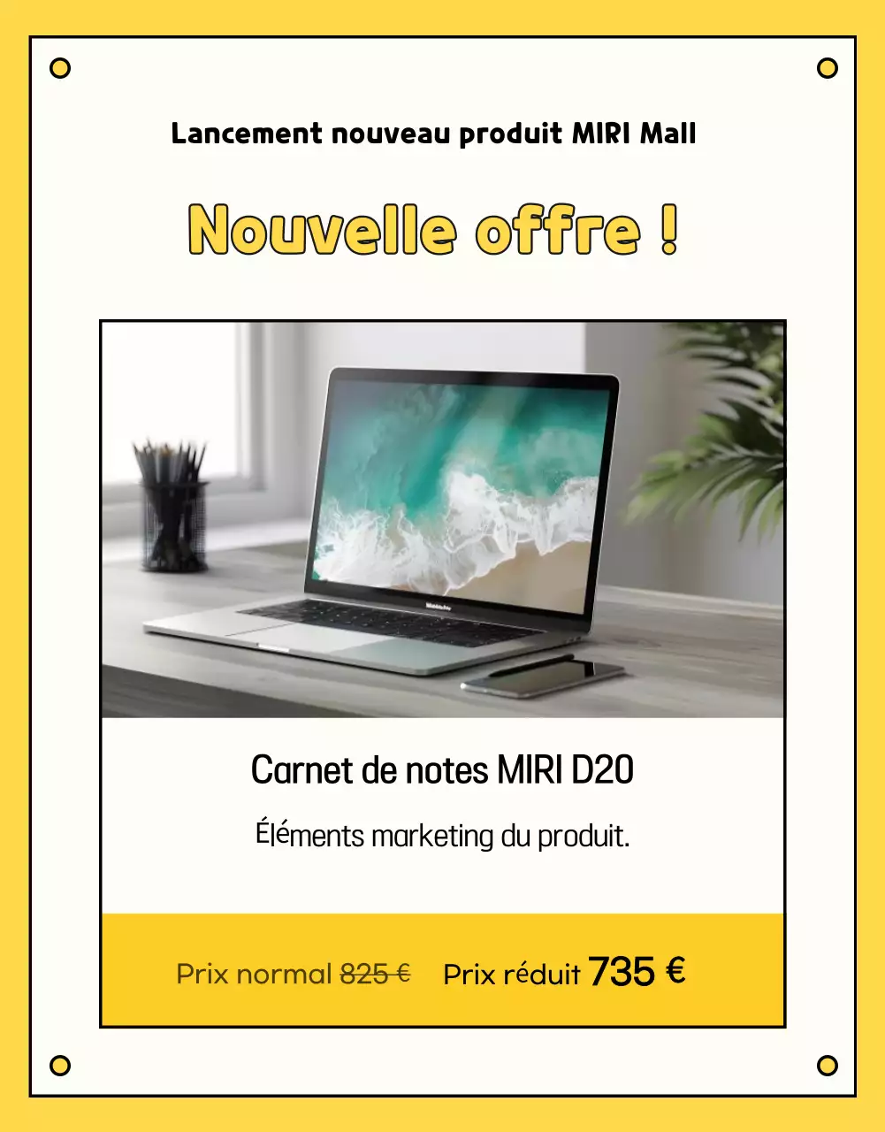 Exposition de remise de diplômes jaune et mignon