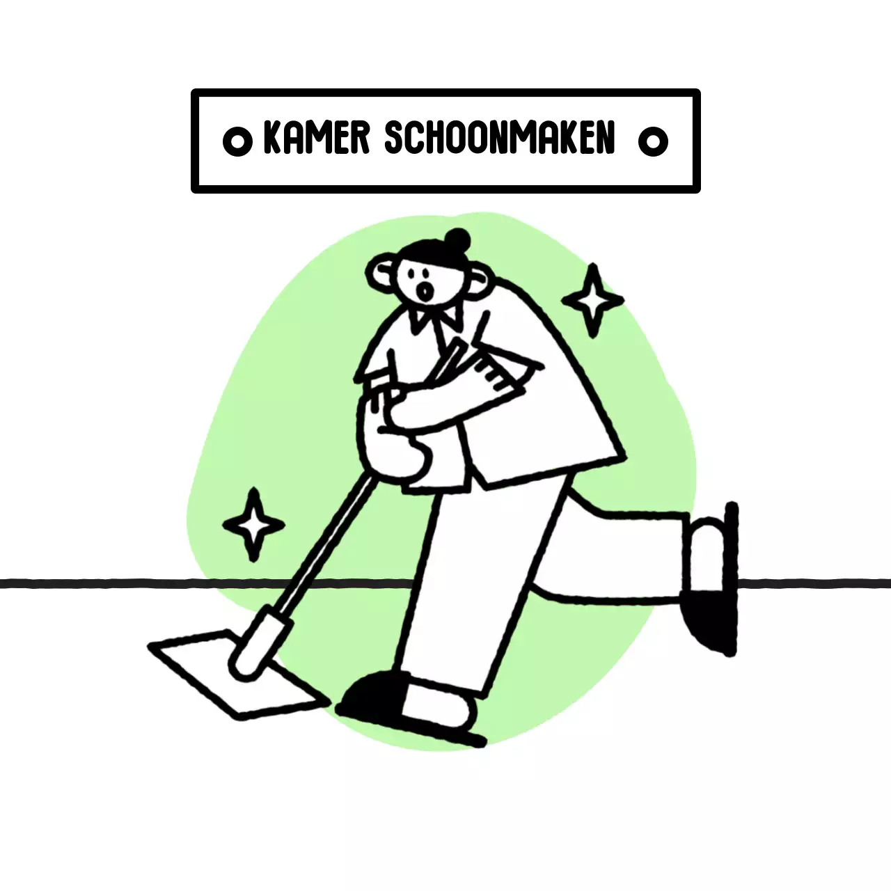 Minimalistische notitieblokken met schattige alledaagse illustraties