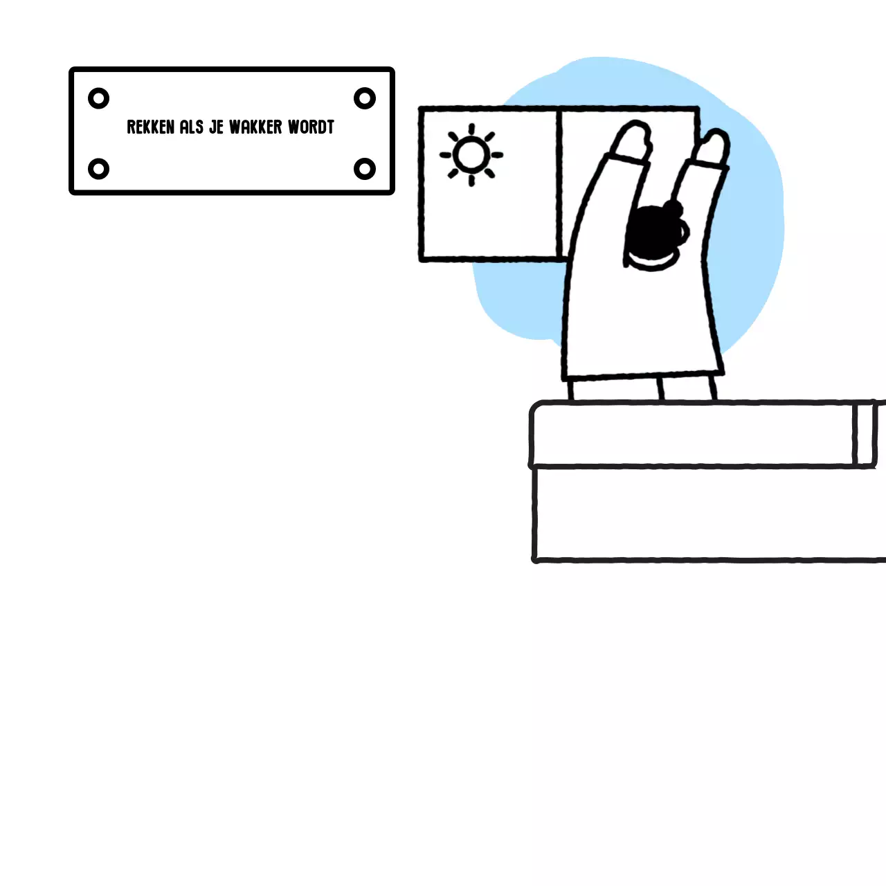 Minimalistische notitieblokken met schattige alledaagse illustraties