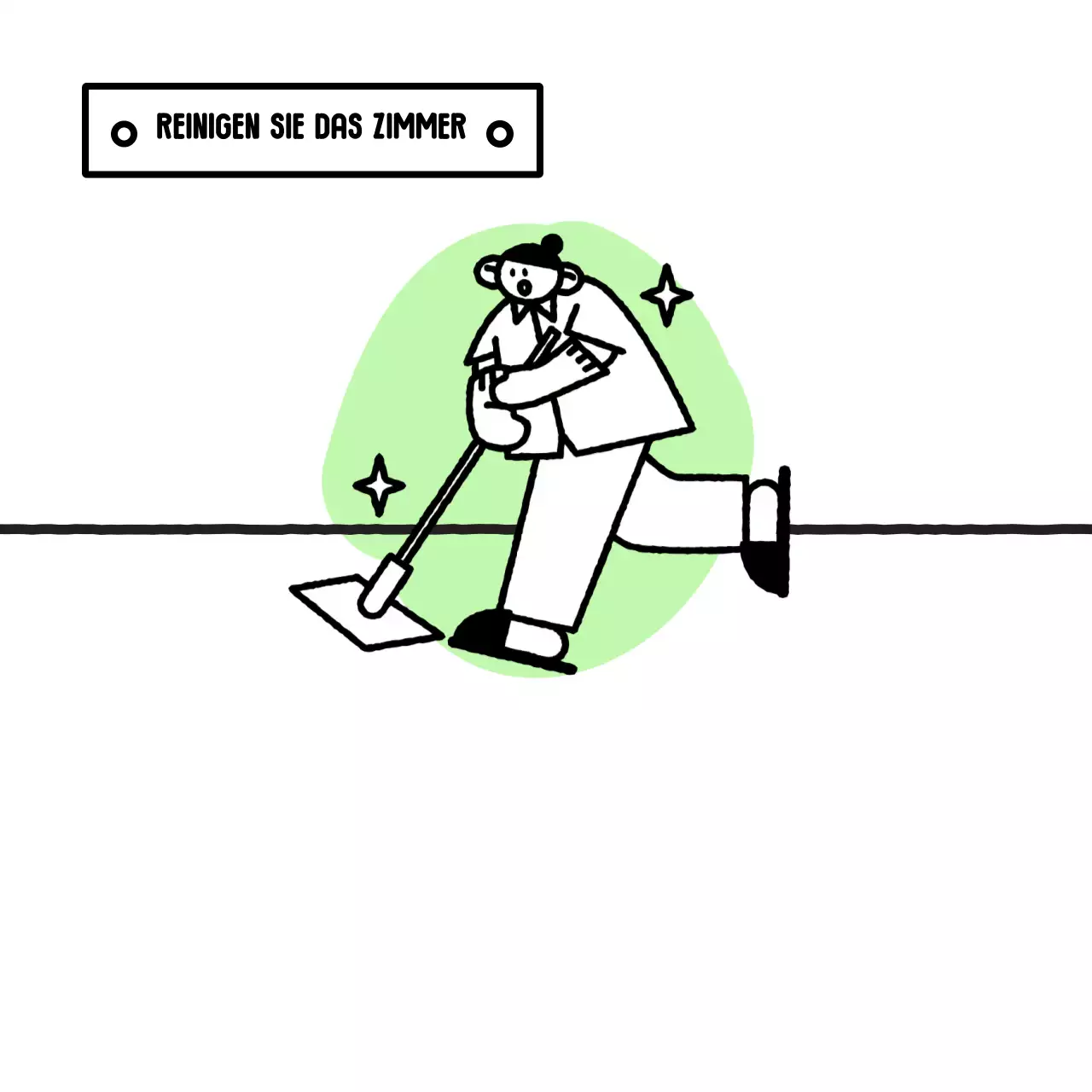 Minimalistische Schreibwaren-Notizblöcke mit niedlichen Alltagsillustrationen