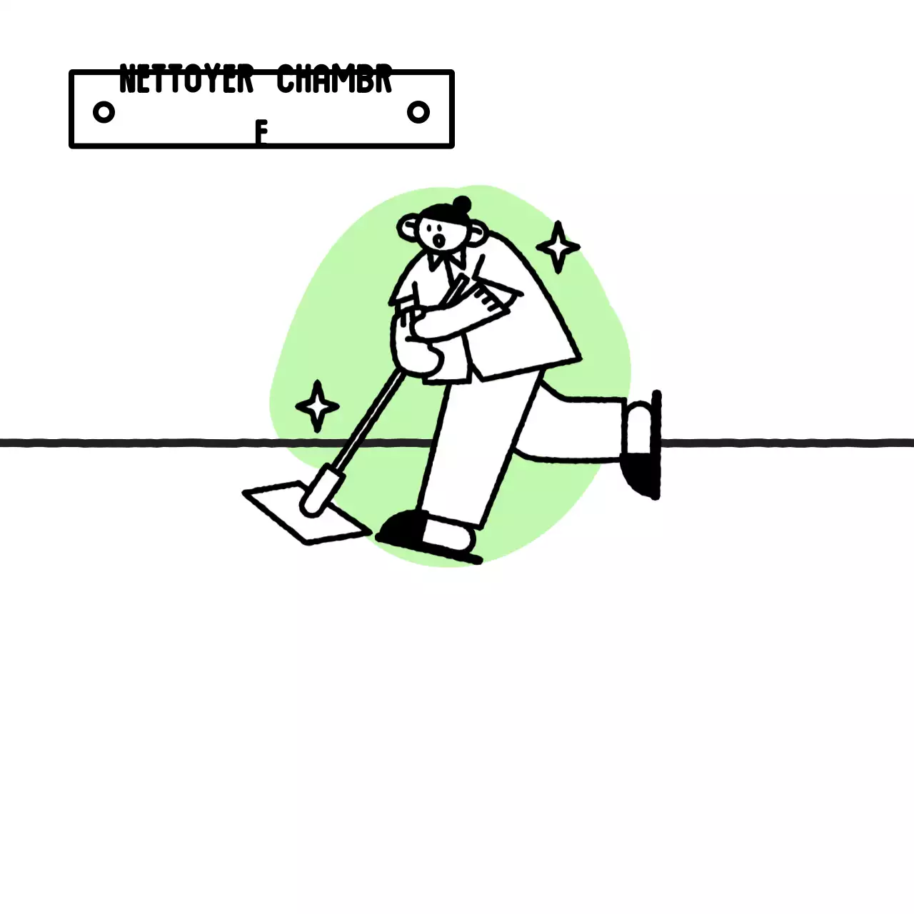 Blocs-notes de papeterie minimaliste avec de jolies illustrations de tous les jours