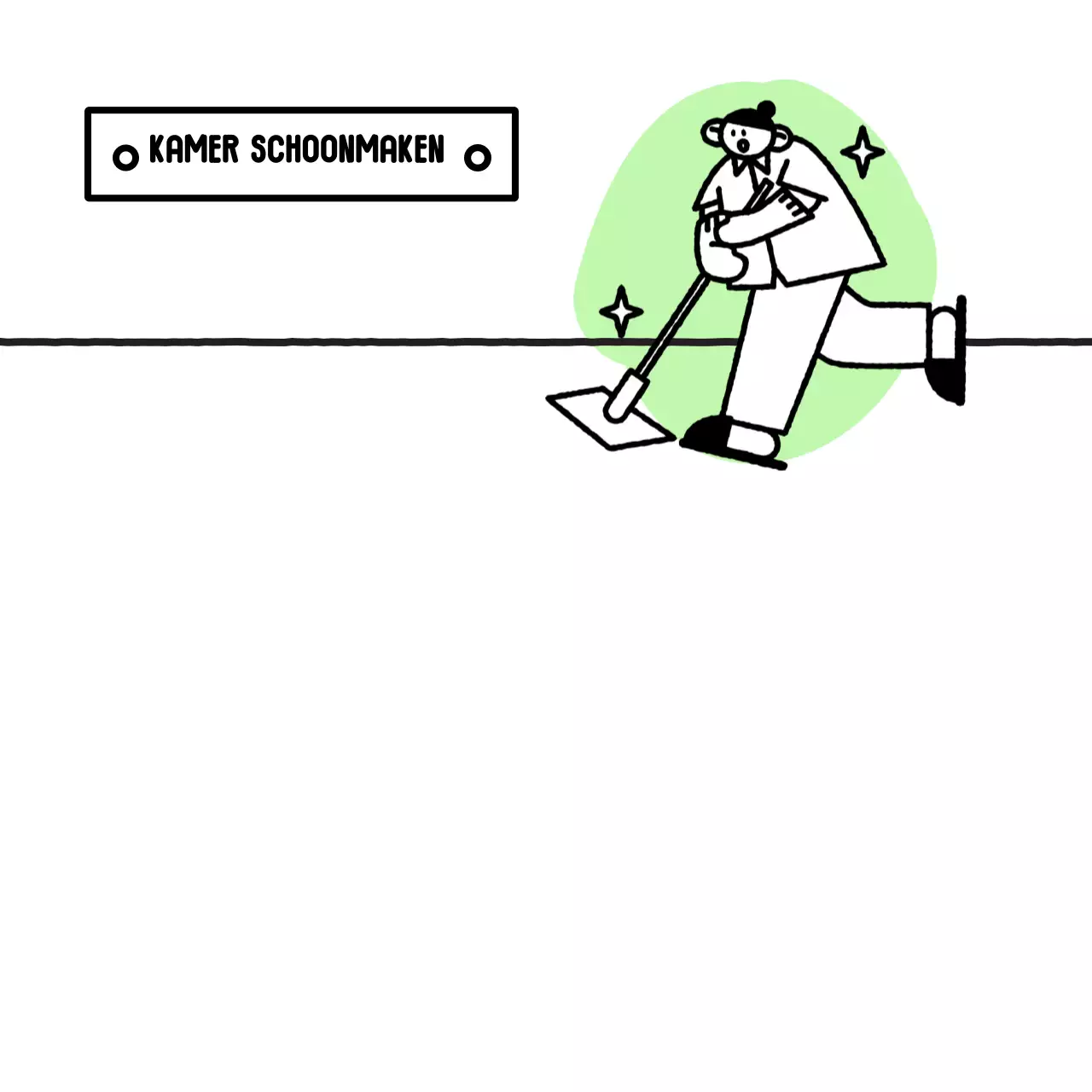 Minimalistische notitieblokken met schattige alledaagse illustraties