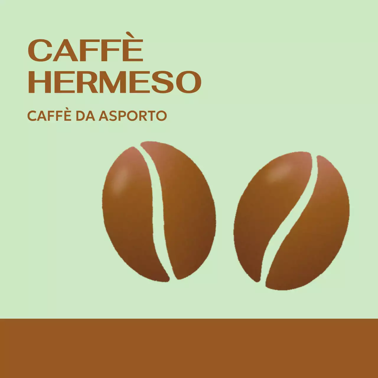 Semplice blocco note del caffè con illustrazione di bevanda calda