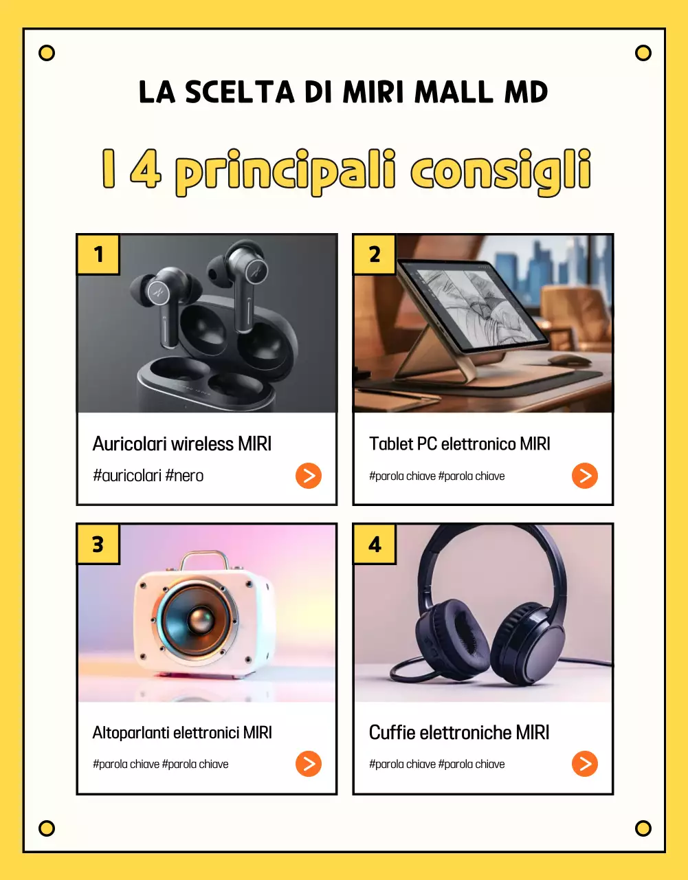 Mostra di laurea gialla e carina