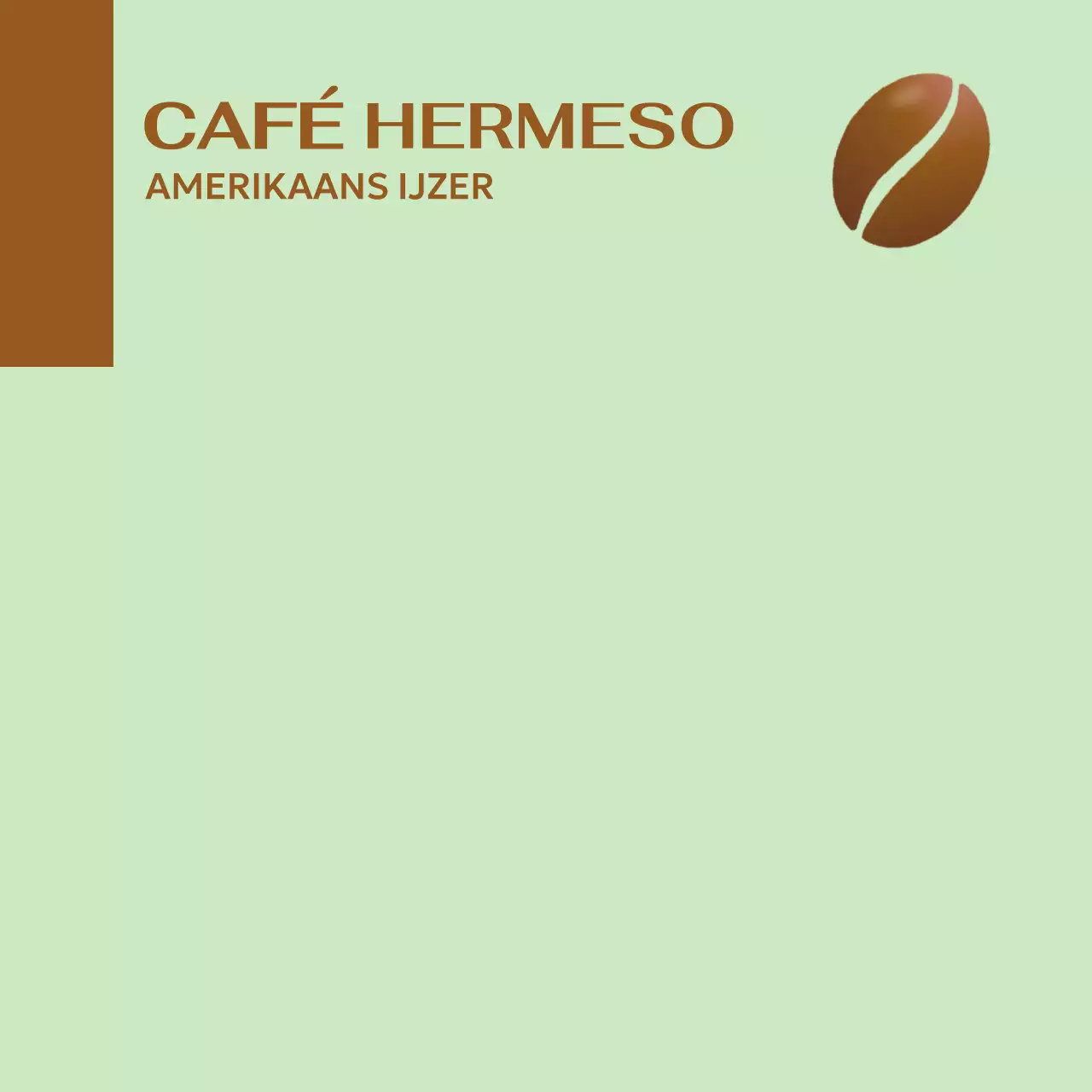 Eenvoudige cafe notitieblok briefpapier met warme drank illustratie