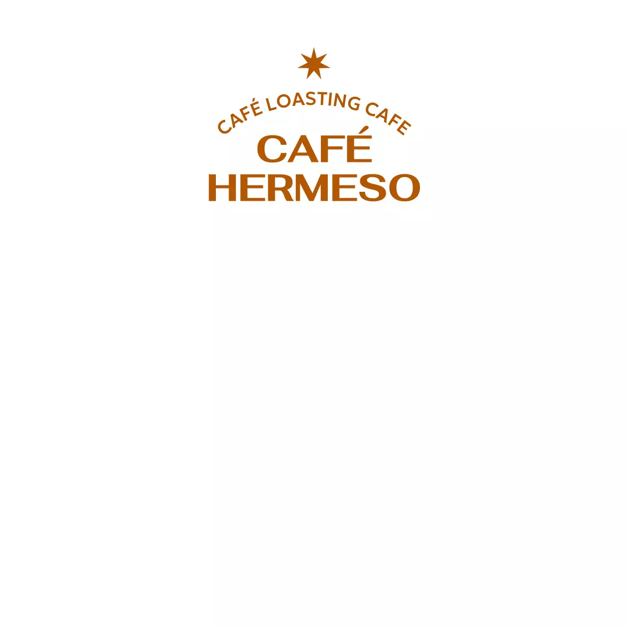 Sencillo bloc de notas de cafetería con ilustración de bebida caliente