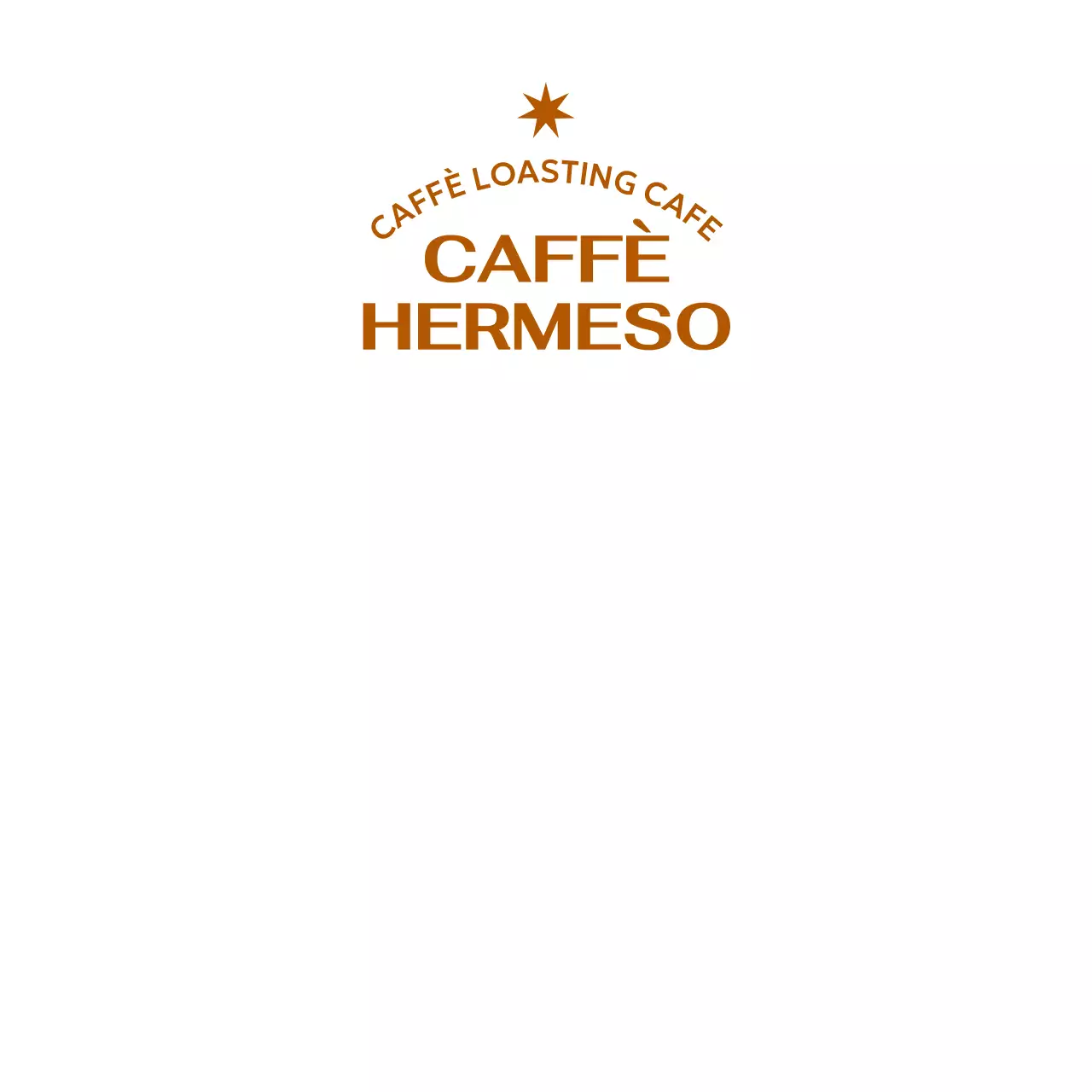 Semplice blocco note del caffè con illustrazione di bevanda calda