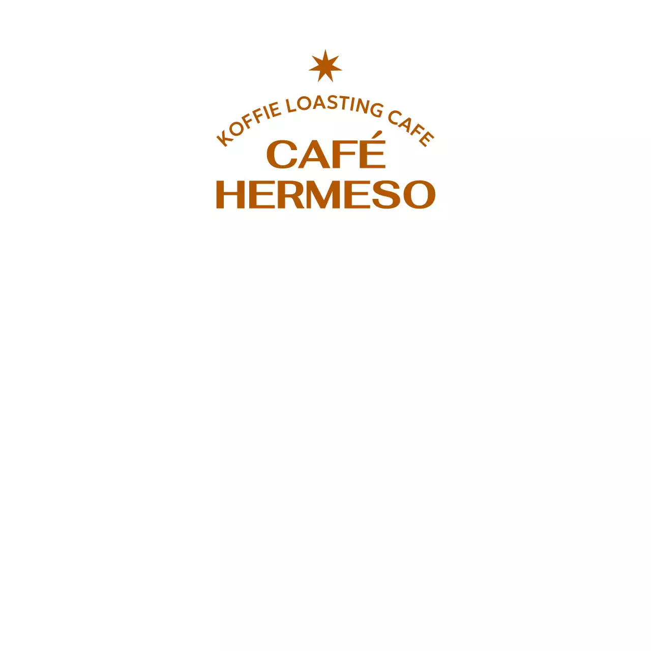 Eenvoudige cafe notitieblok briefpapier met warme drank illustratie