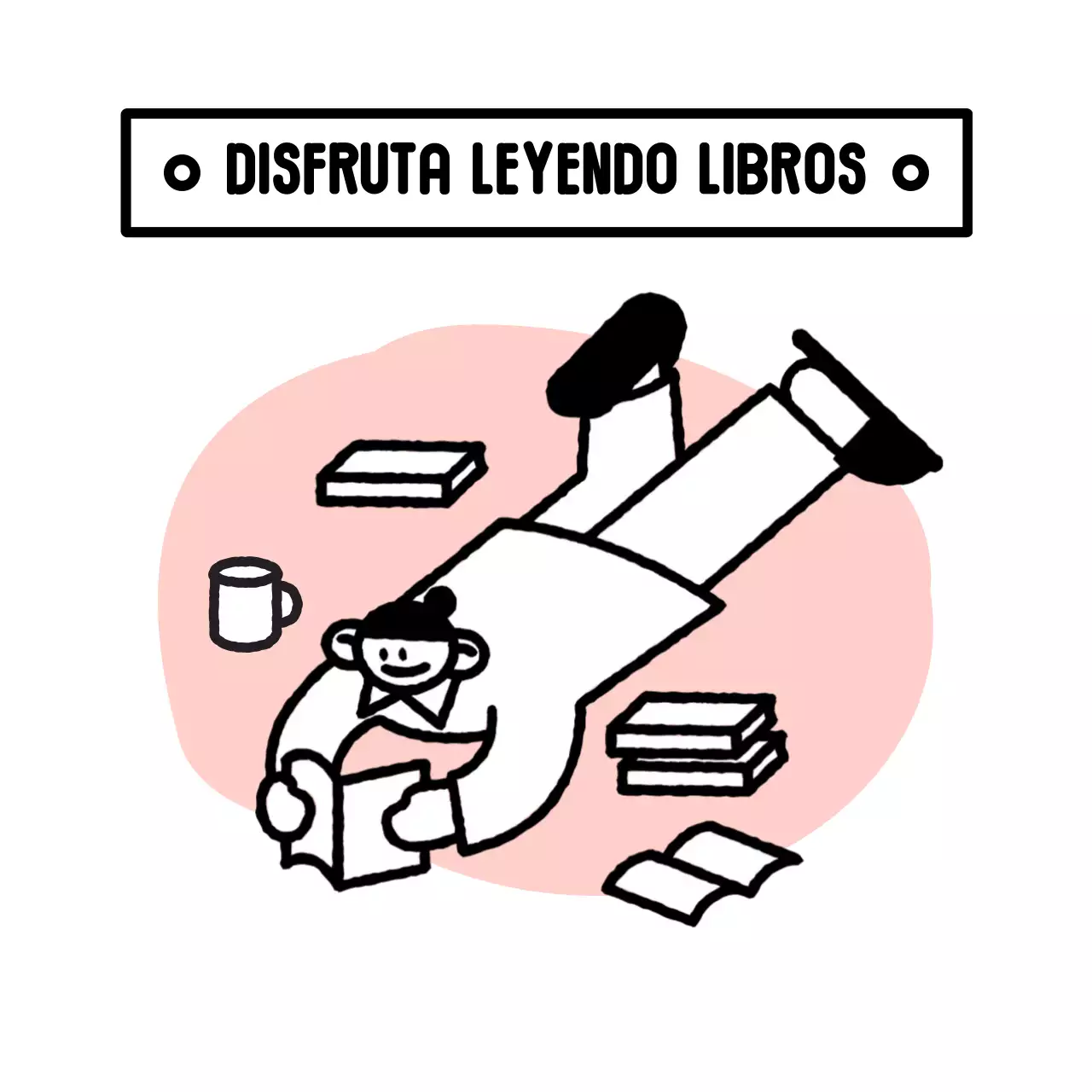 Blocs de notas minimalistas con simpáticas ilustraciones cotidianas