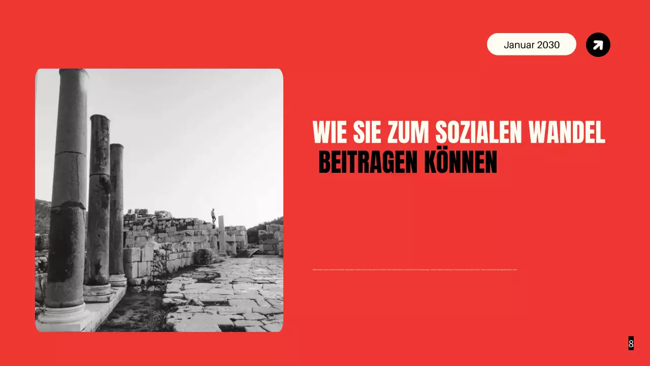 Präsentation der modernen schwarzen Bürgerbewegungen