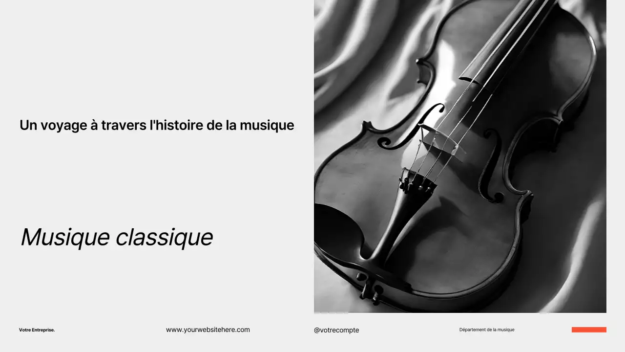 présentation de la musique classique noire